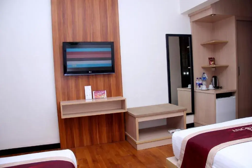 Bed in Hotel Ebony Batulicin Bed in Hotel Ebony Batulicin