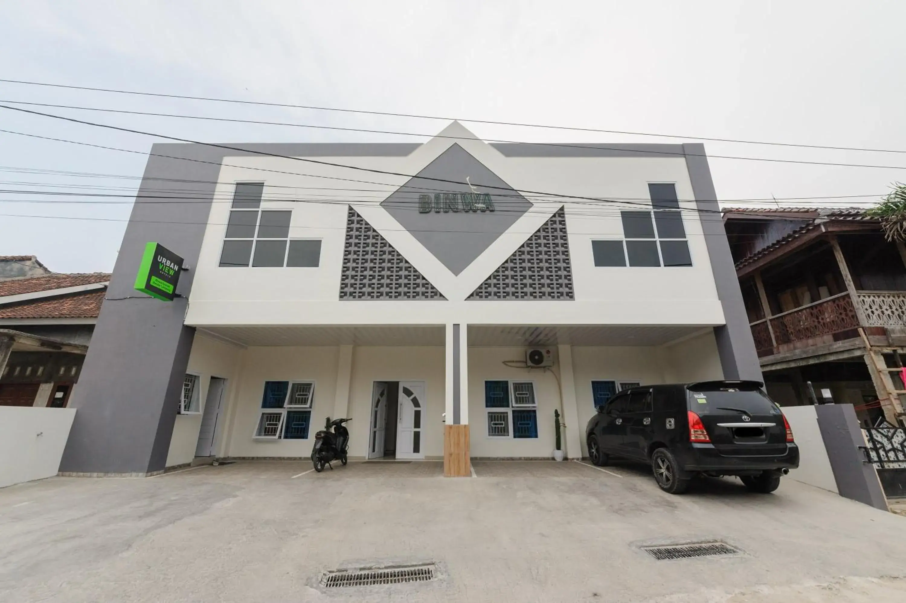 Property building in Urbanview Hotel Binwa Syariah Lampung by RedDoorz Property building in Urbanview Hotel Binwa Syariah Lampung by RedDoorz