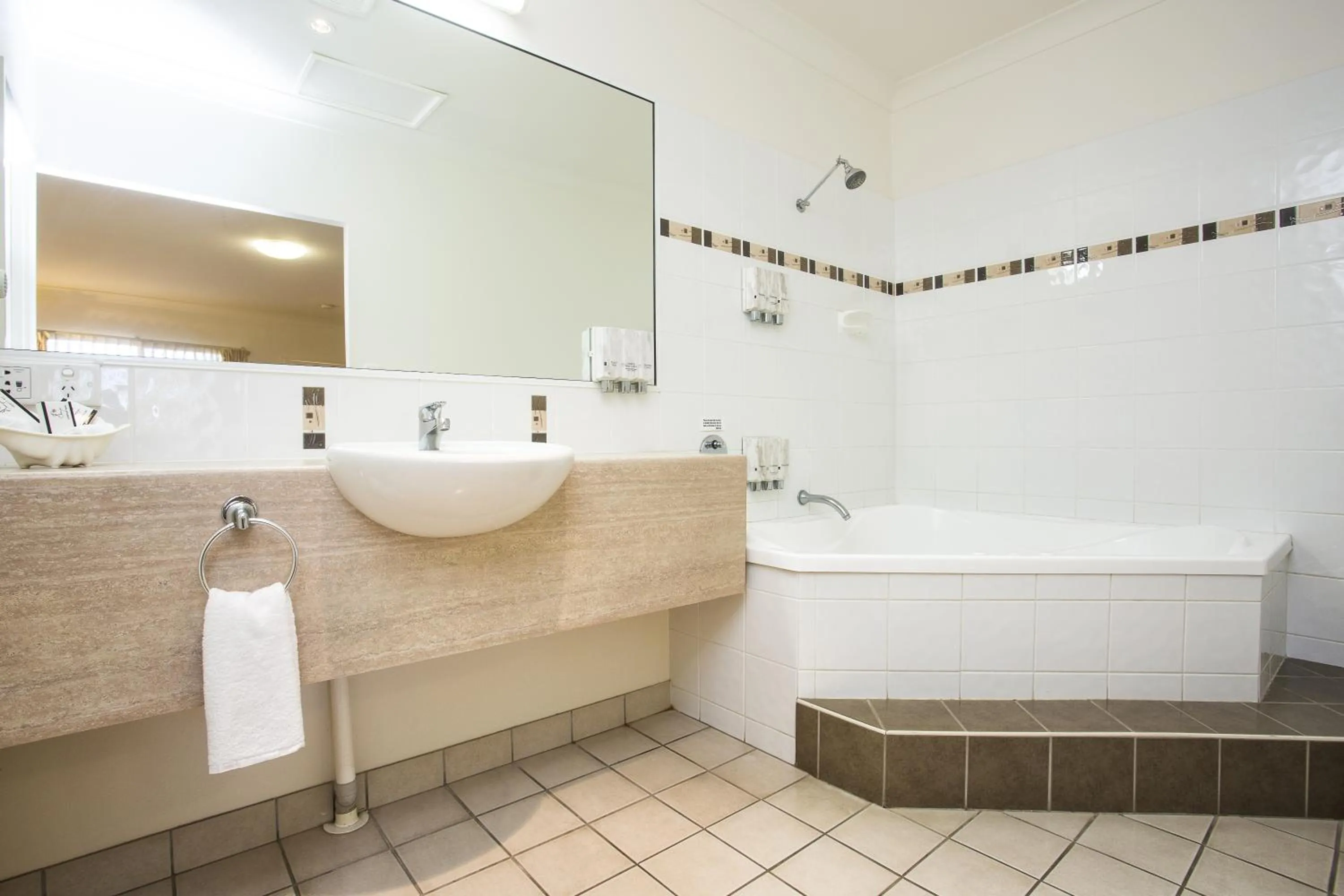 Bathroom in Coral Cay Resort
