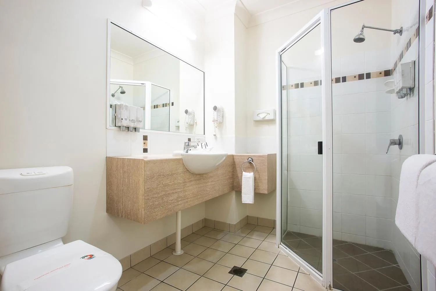Bathroom in Coral Cay Resort
