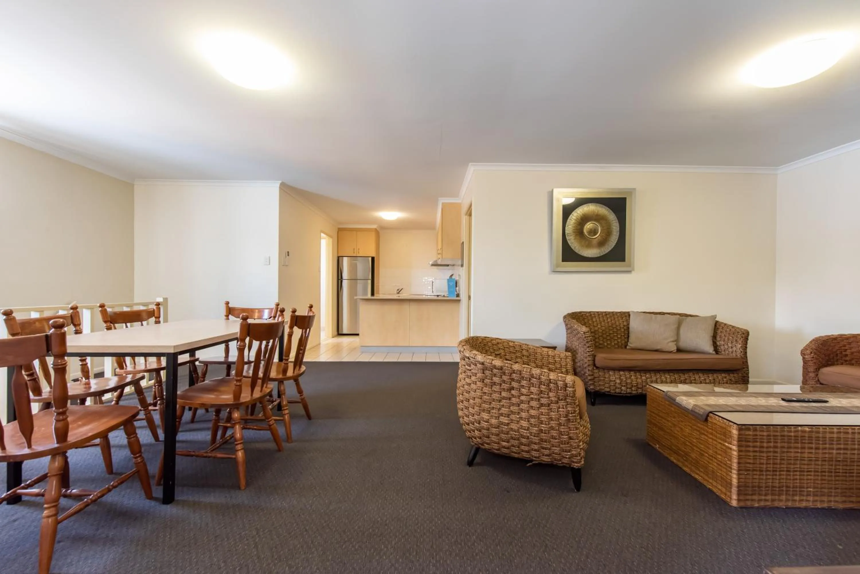 Living room in Coral Cay Resort