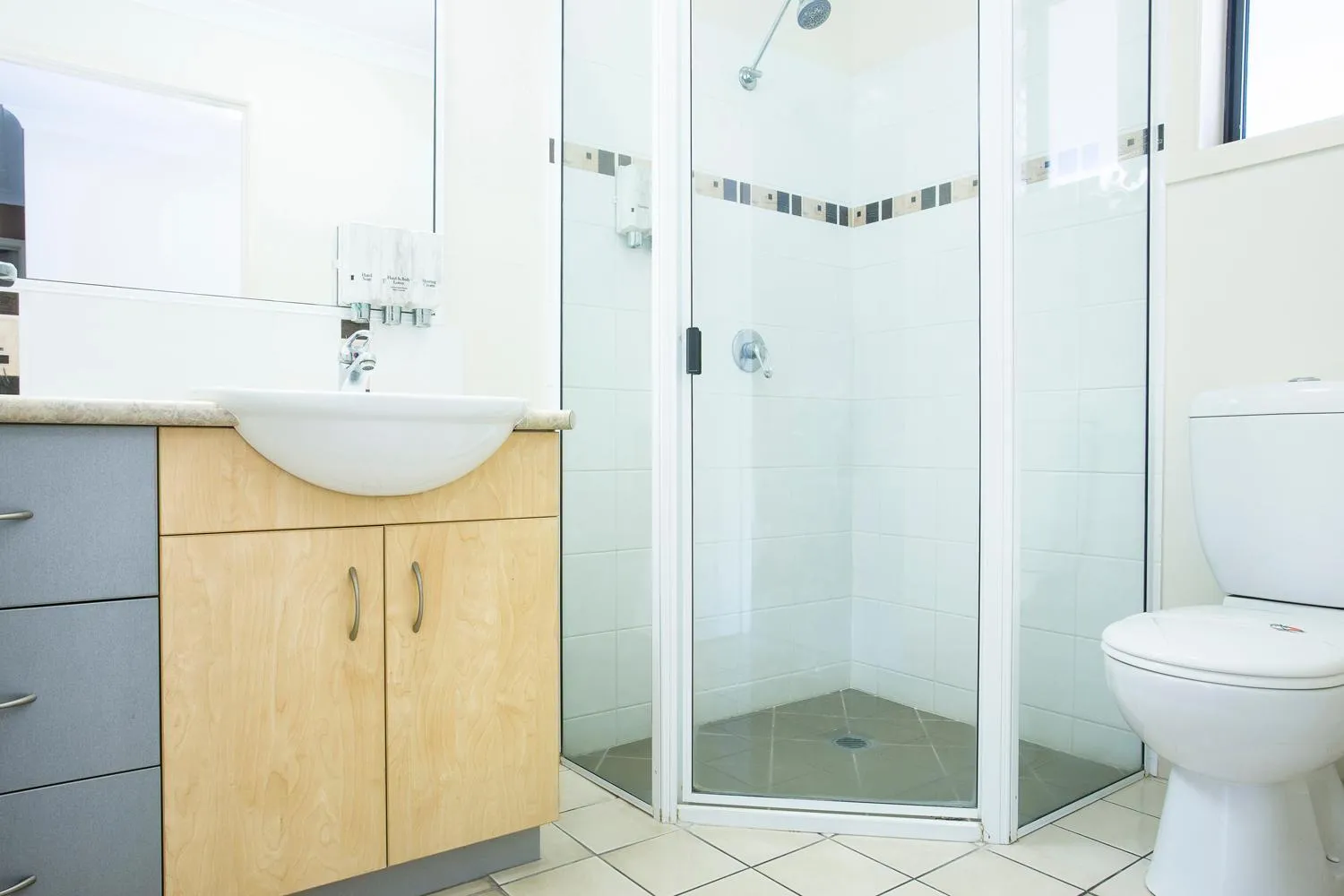 Bathroom in Coral Cay Resort