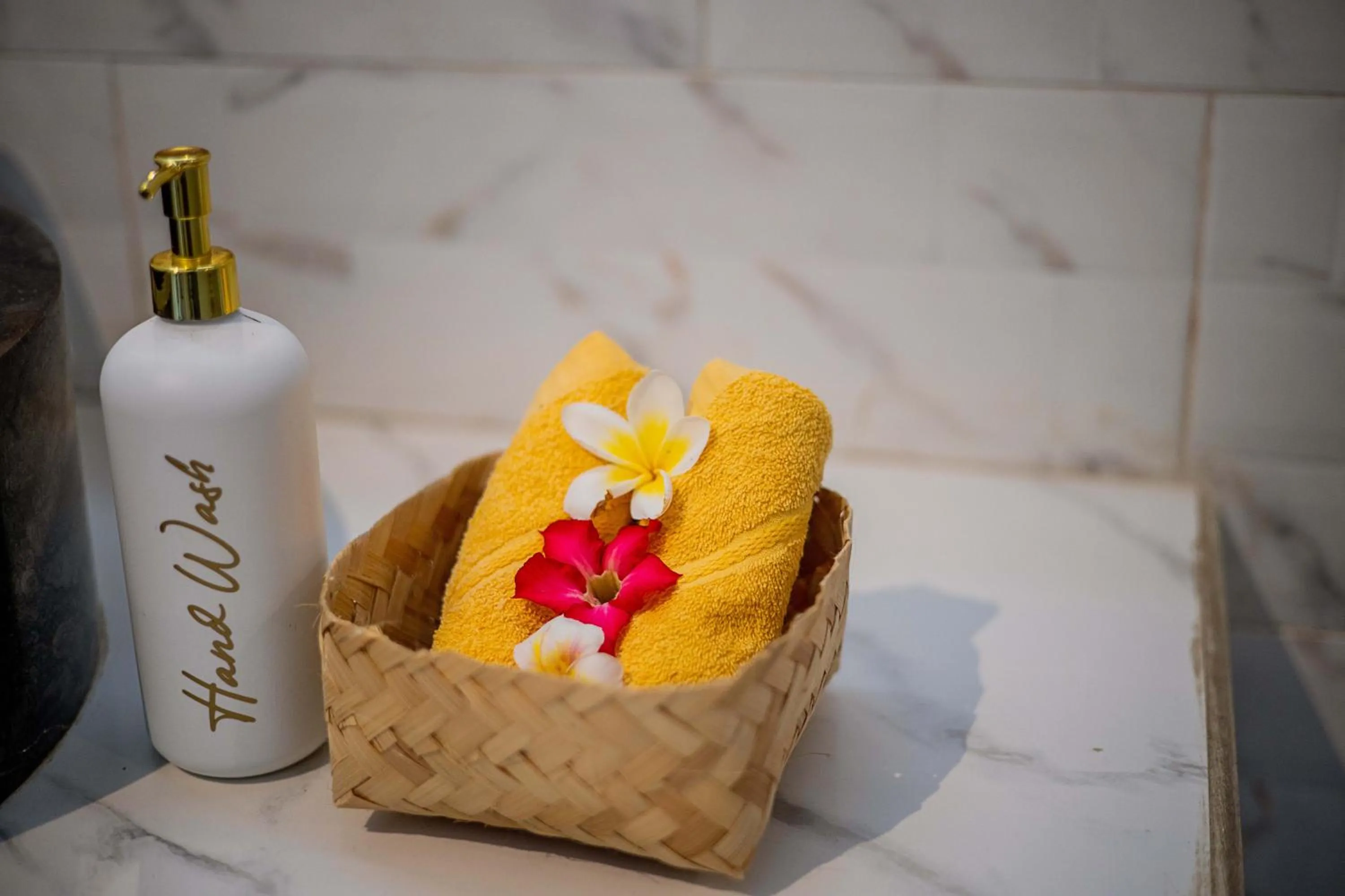 towels in Blue Sky Villa Ceningan