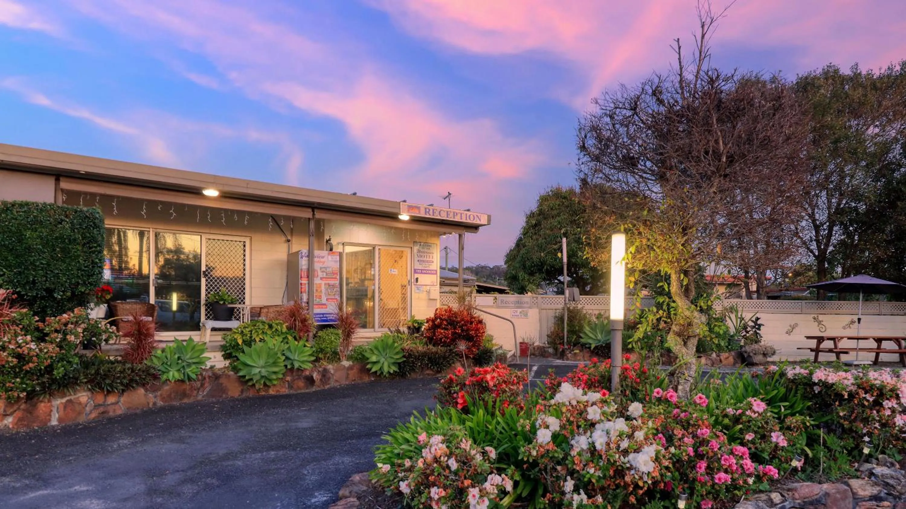 Lobby or reception in Waterview Motel Maclean