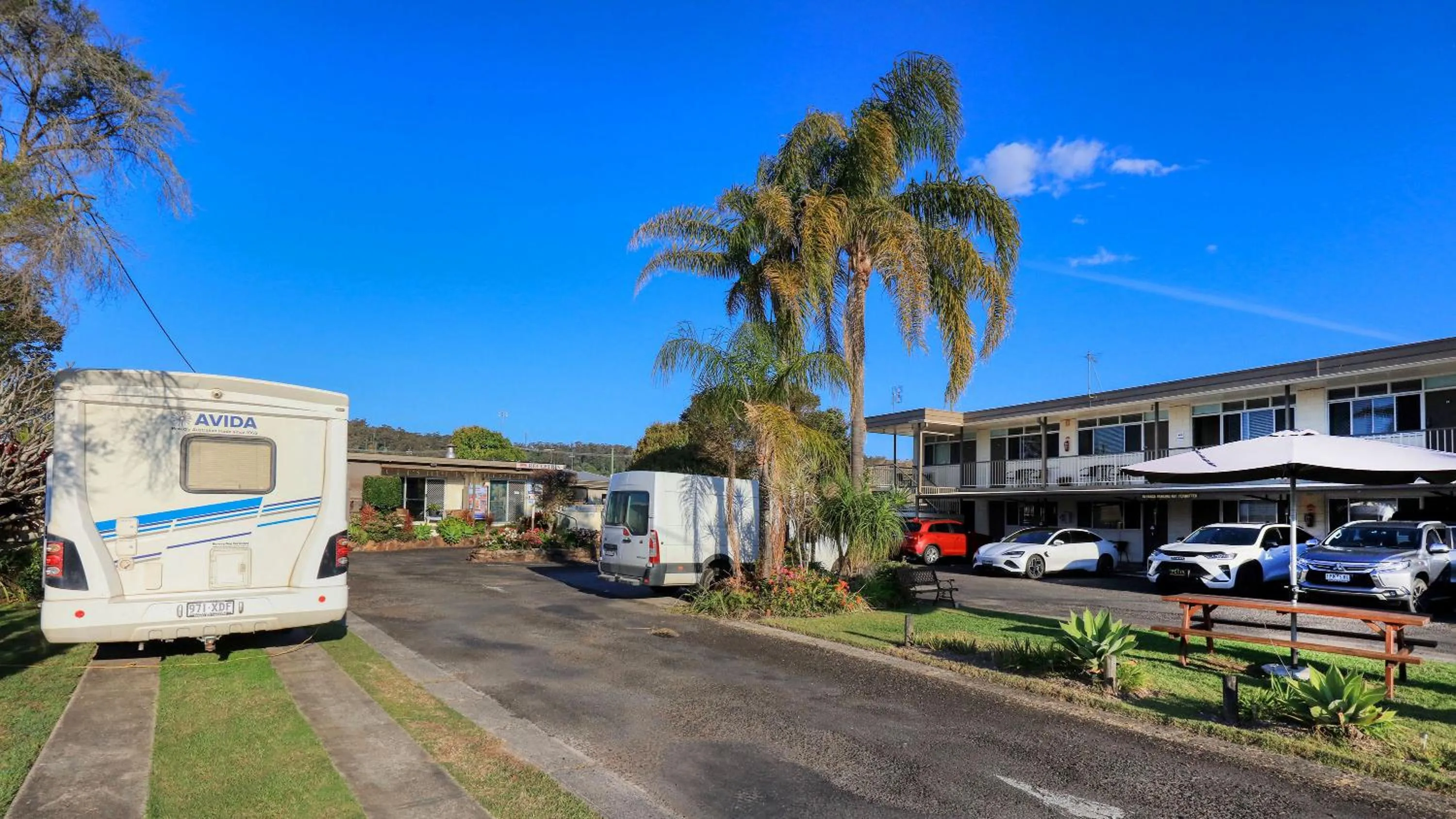 Parking in Waterview Motel Maclean