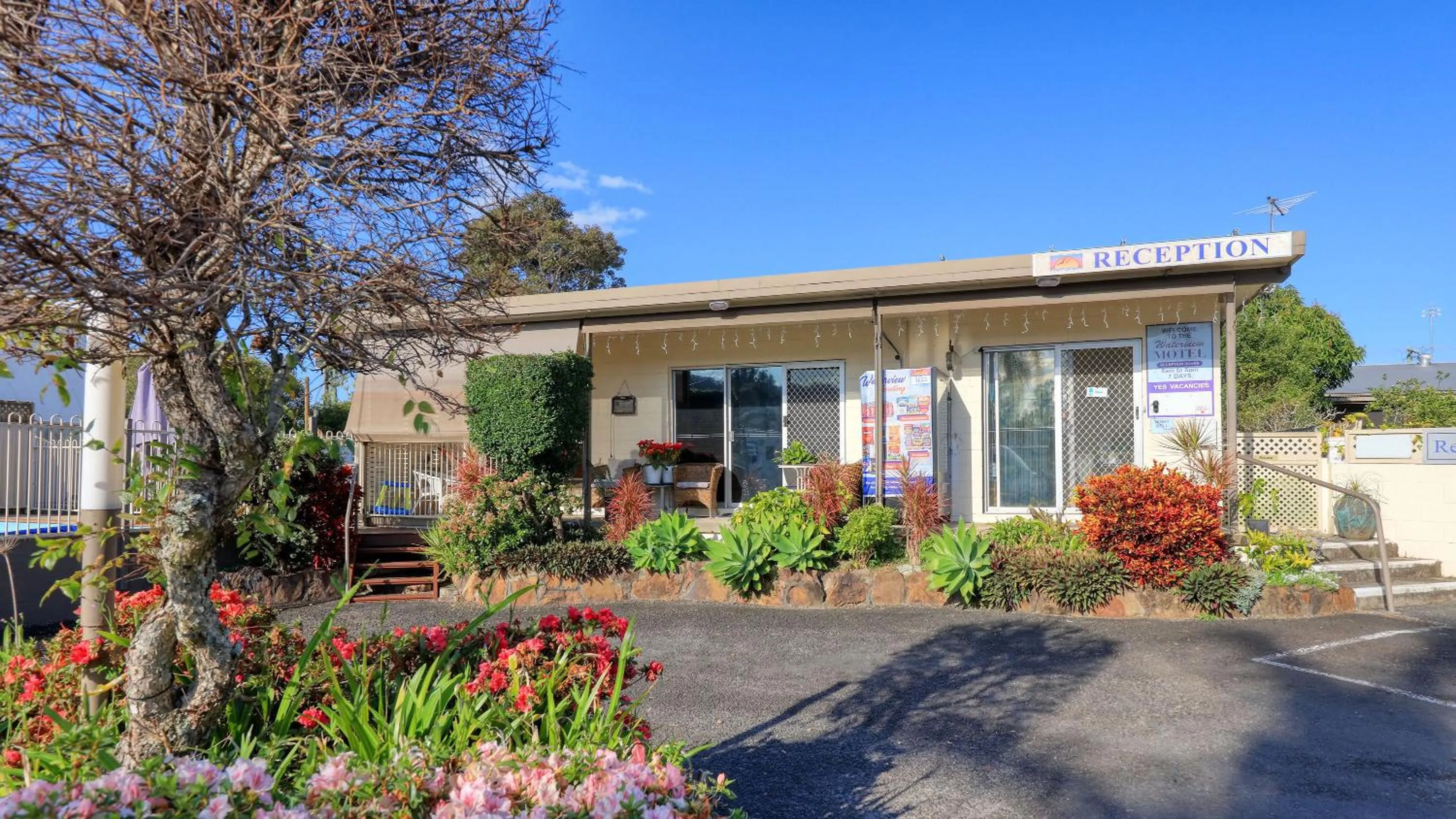 Garden in Waterview Motel Maclean
