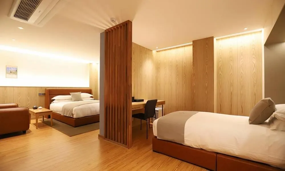 Bed in Dongdaegu Station Eastern Hotel