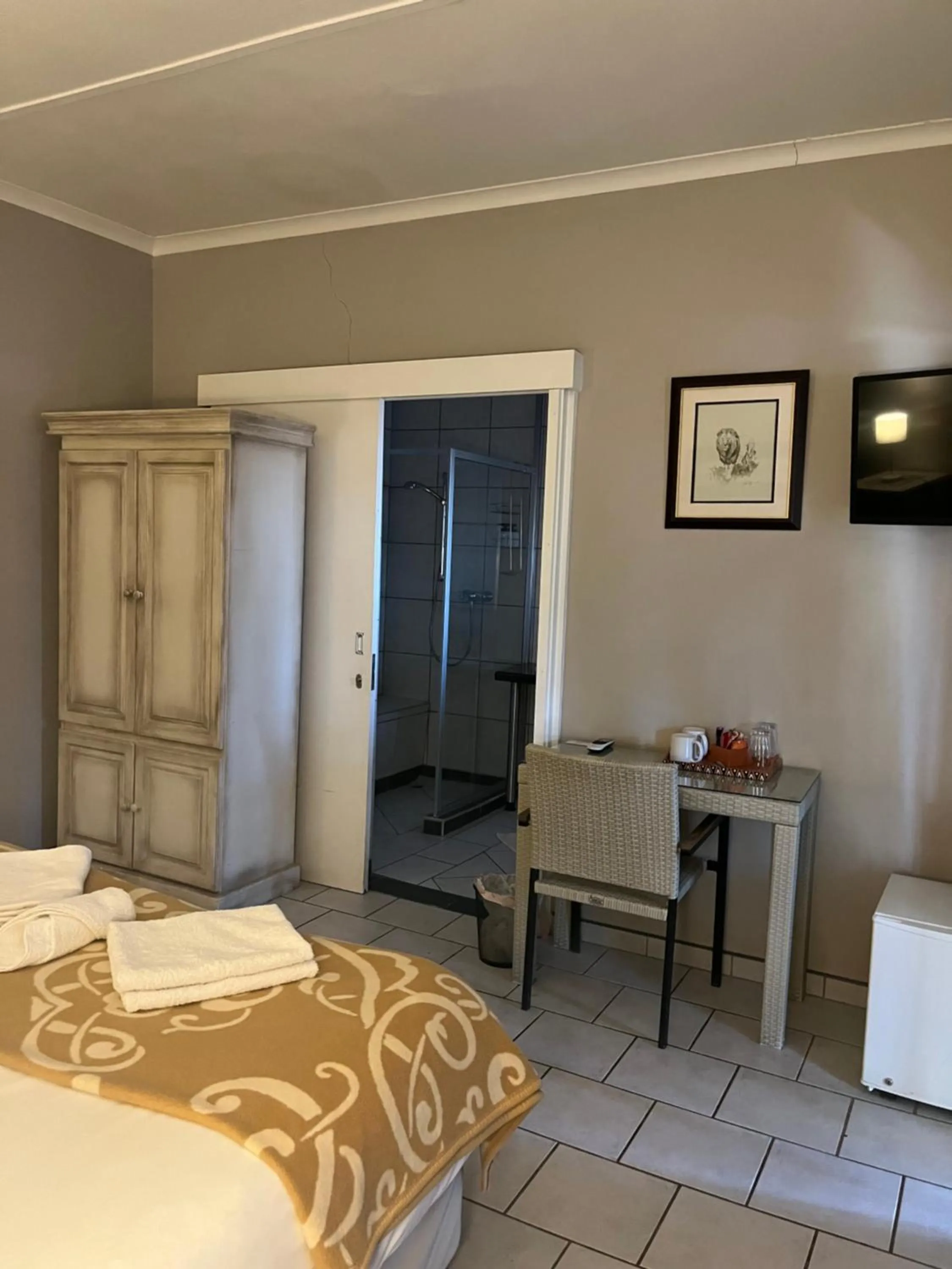 Bed in Hotel Pension Casa Africana