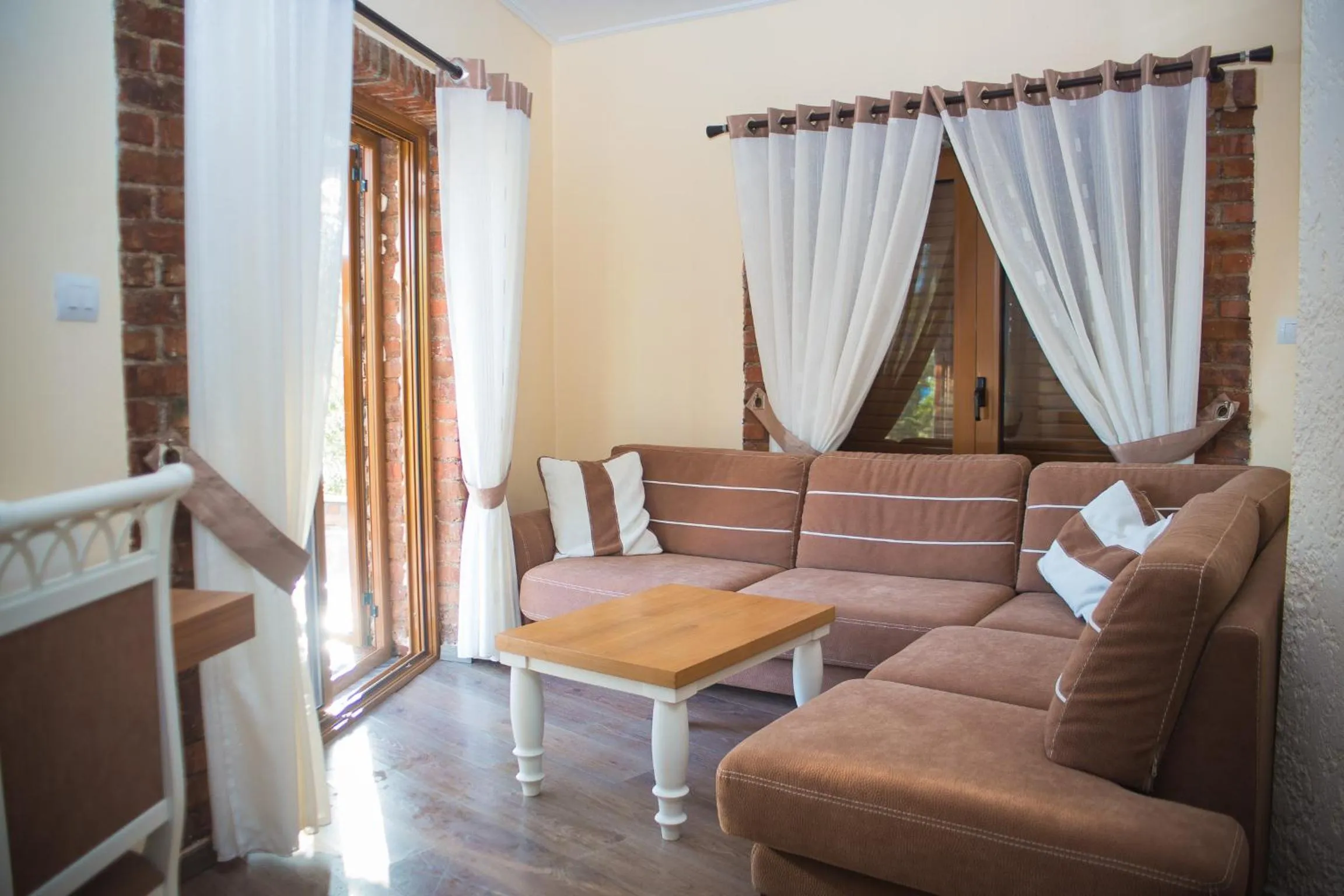 Seating area in Hotel Livia