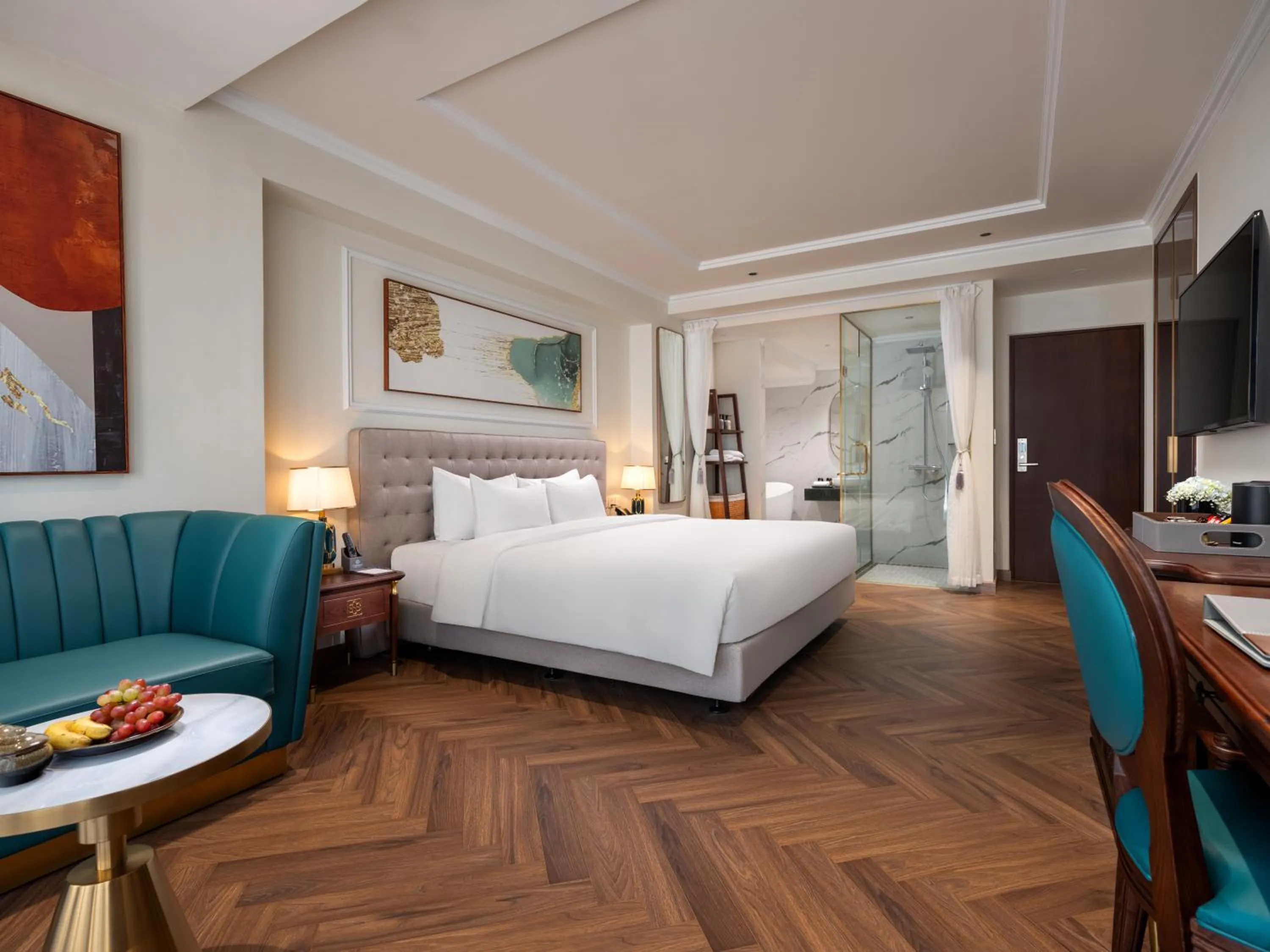 Photo of the whole room, Bed in L'Signature Hotel & Spa