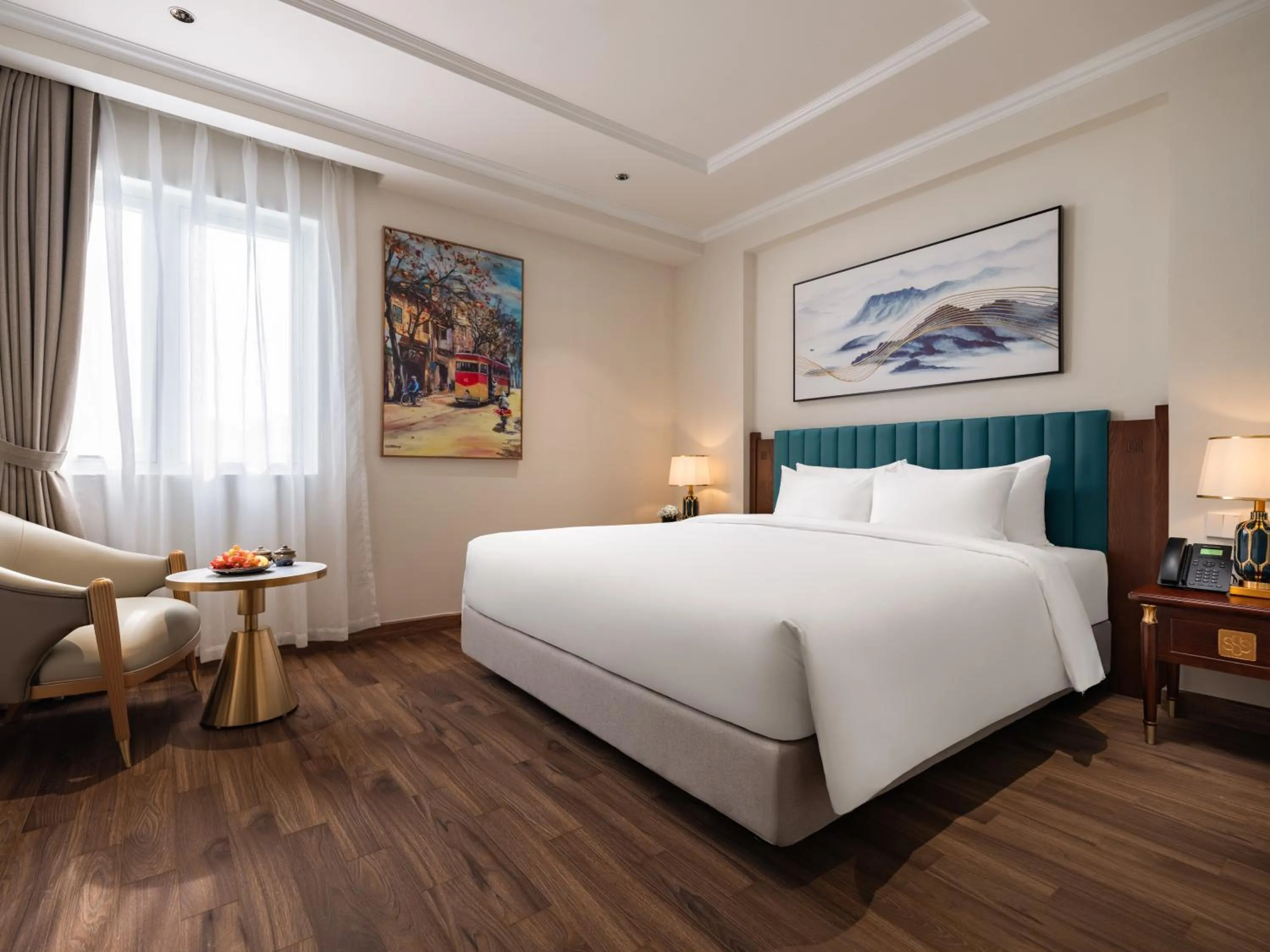 Bed in L'Signature Hotel & Spa