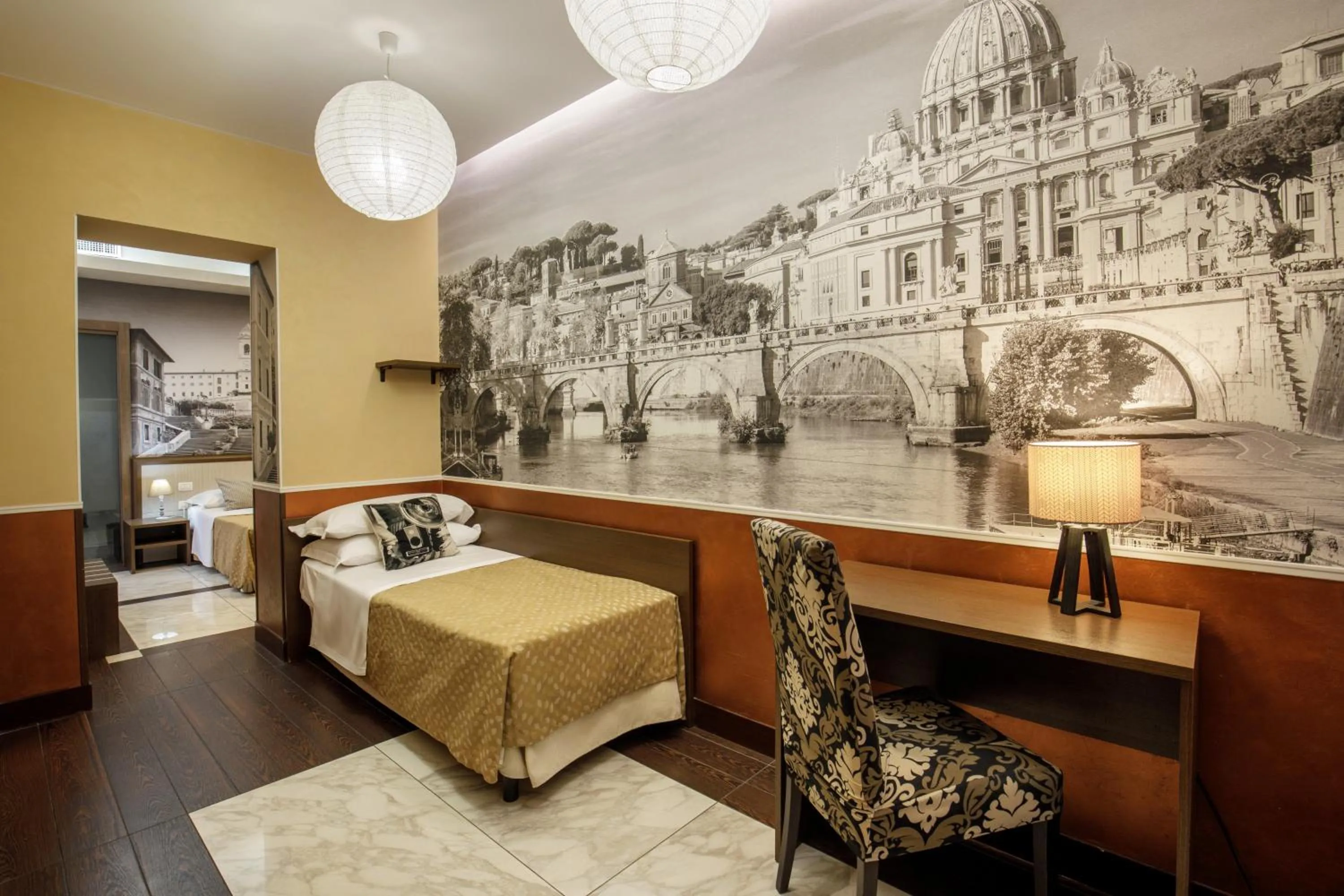 Bedroom, Bed in Corso Grand Suite