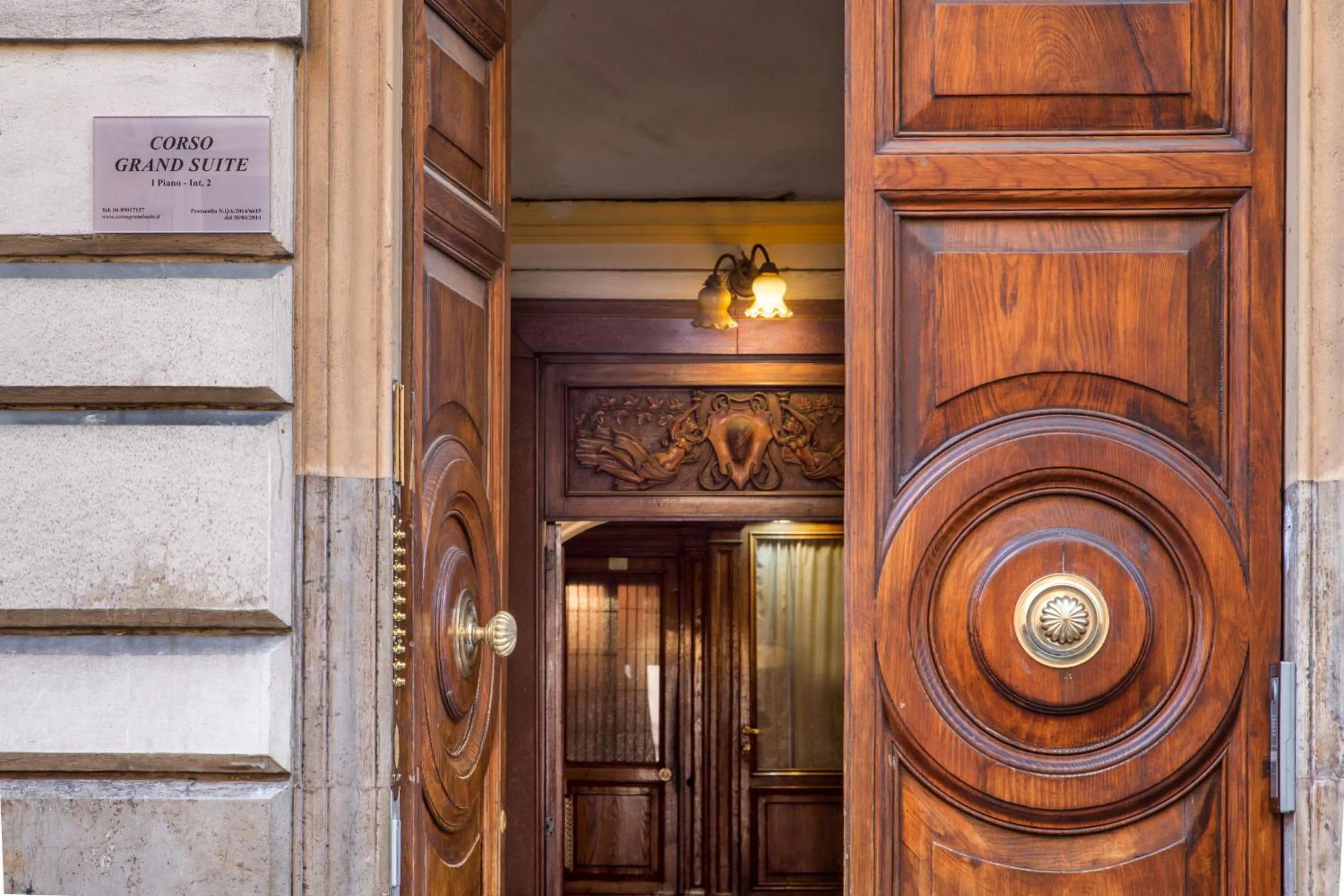 Facade/entrance in Corso Grand Suite