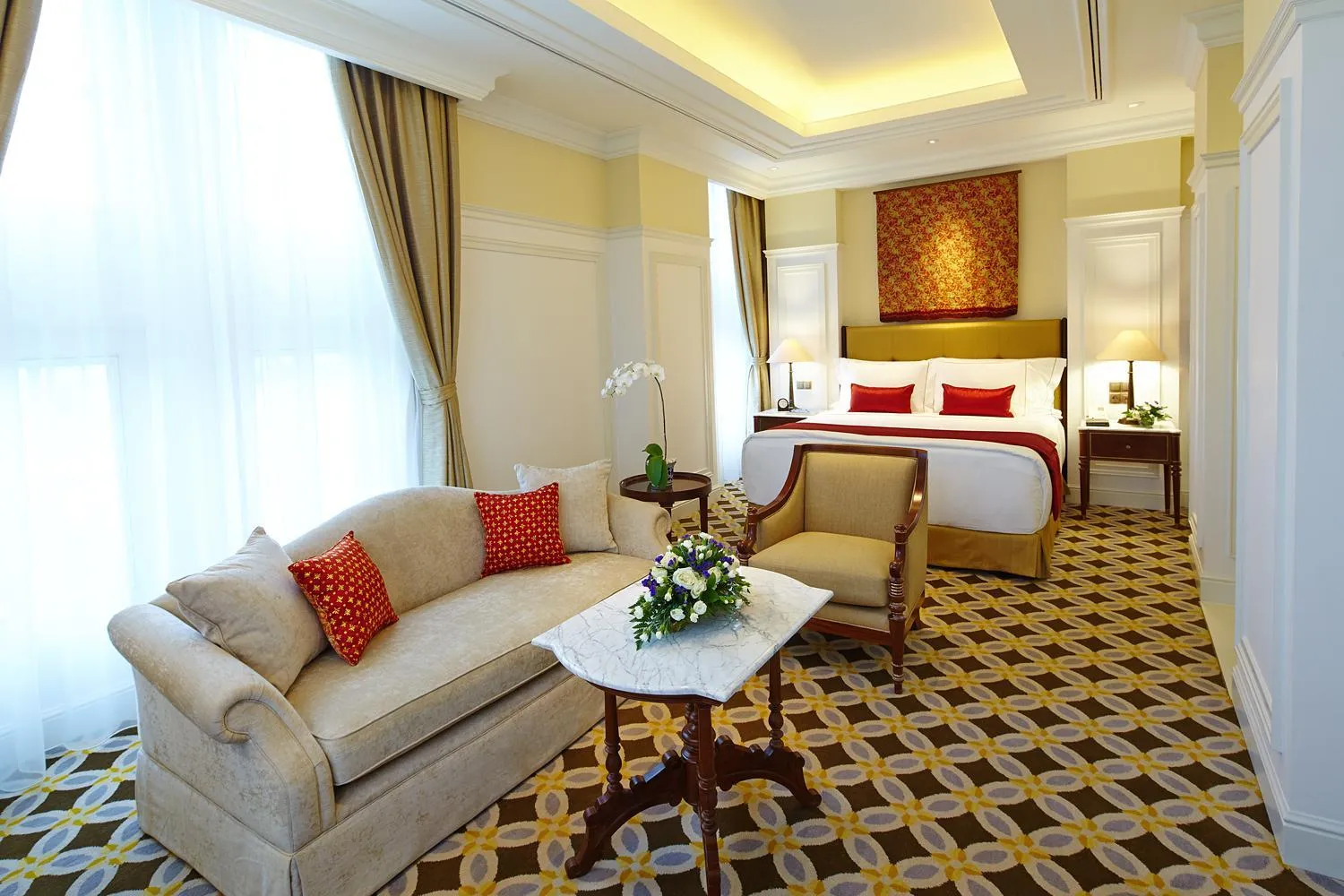 Bedroom, Bed in The Hermitage, A Tribute Portfolio Hotel, Jakarta