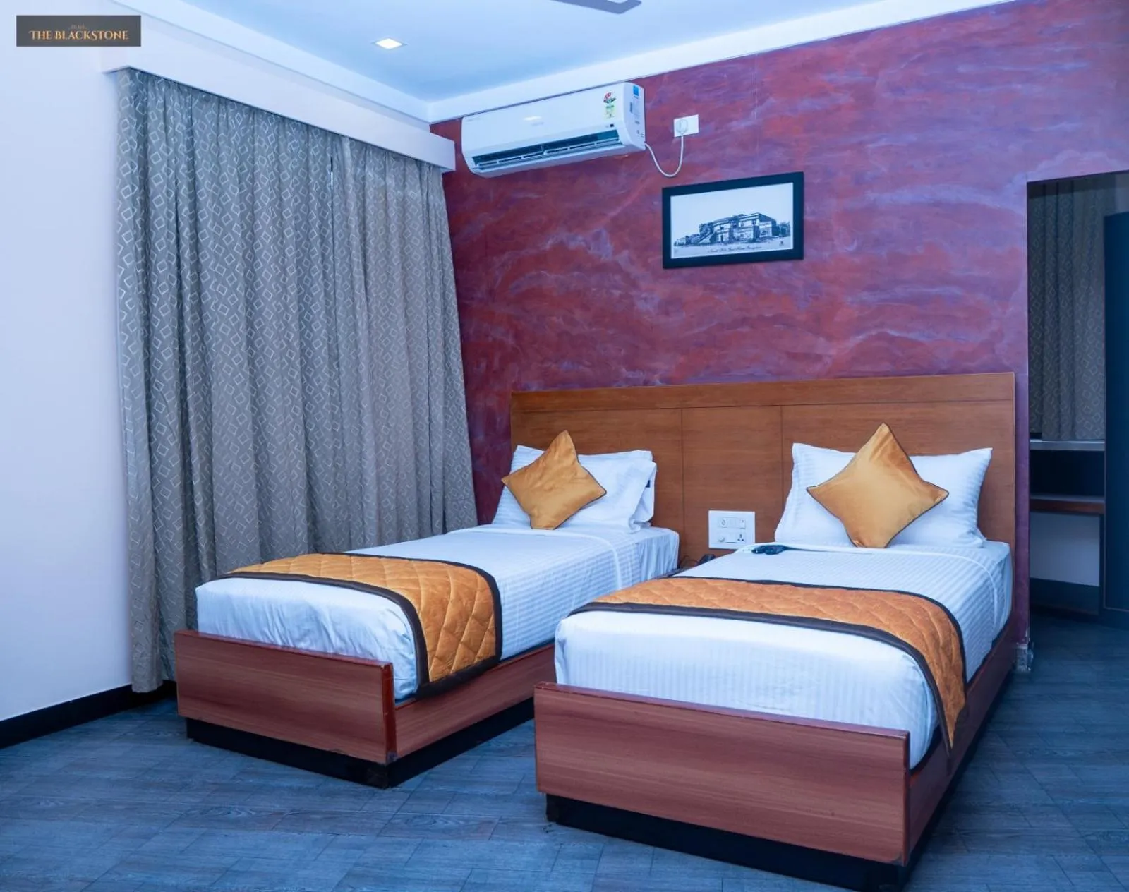 Bedroom, Bed in Hotel The Black Stone