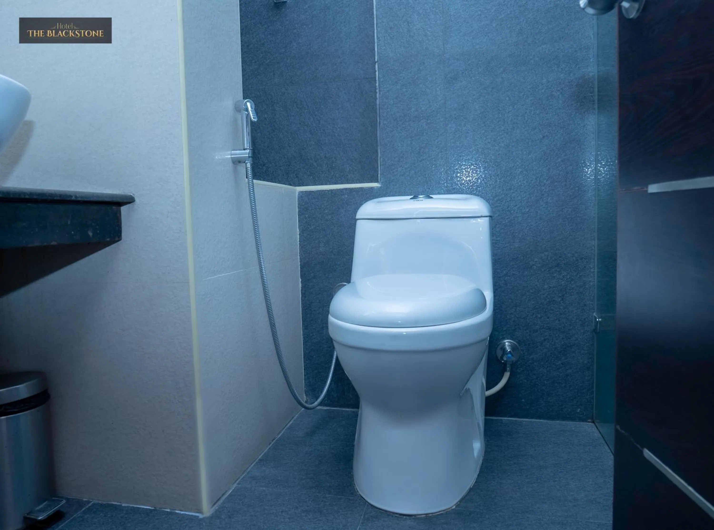 Toilet in Hotel The Black Stone