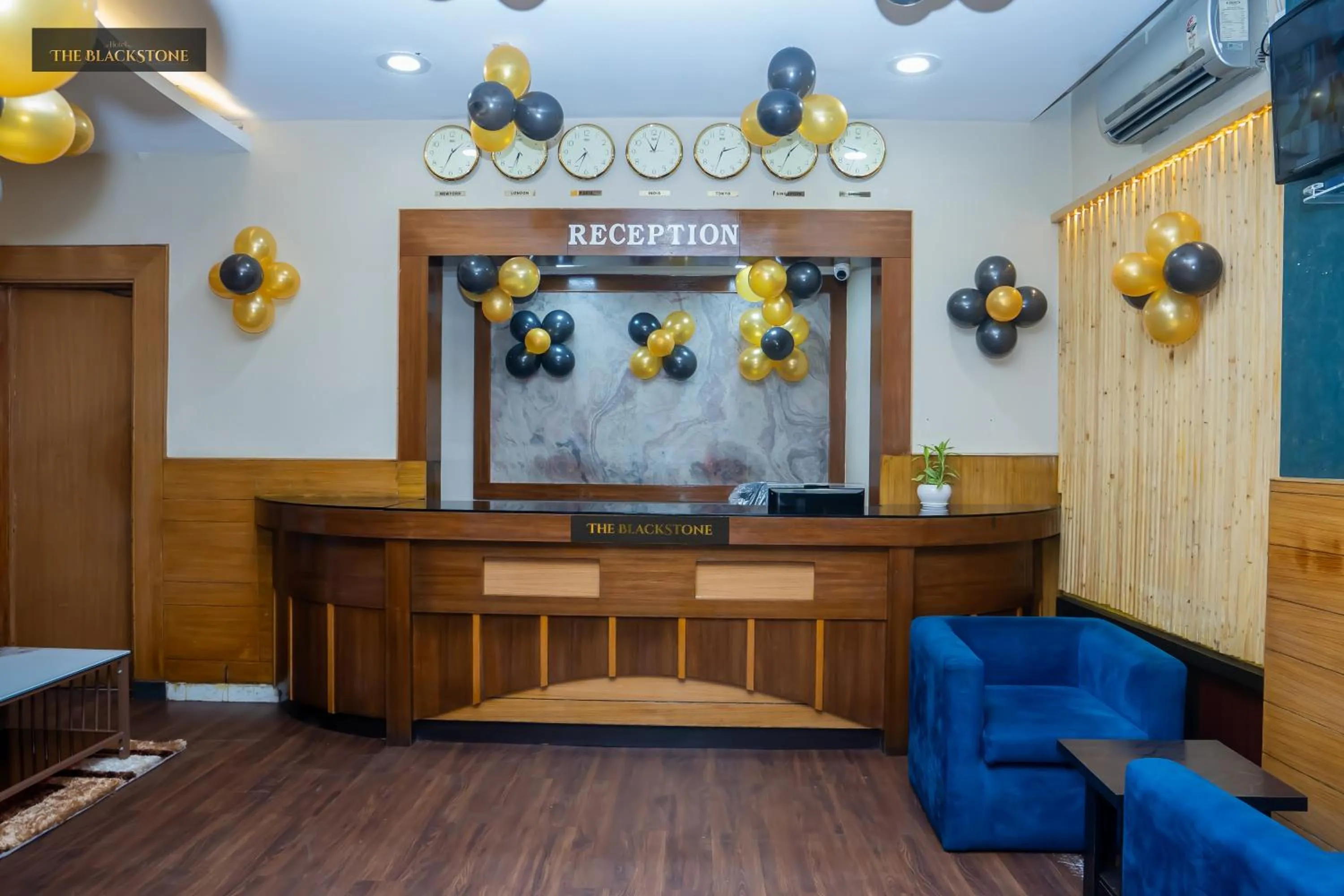 Lobby or reception in Hotel The Black Stone