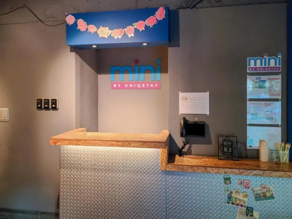 Lobby or reception in HOTEL mini