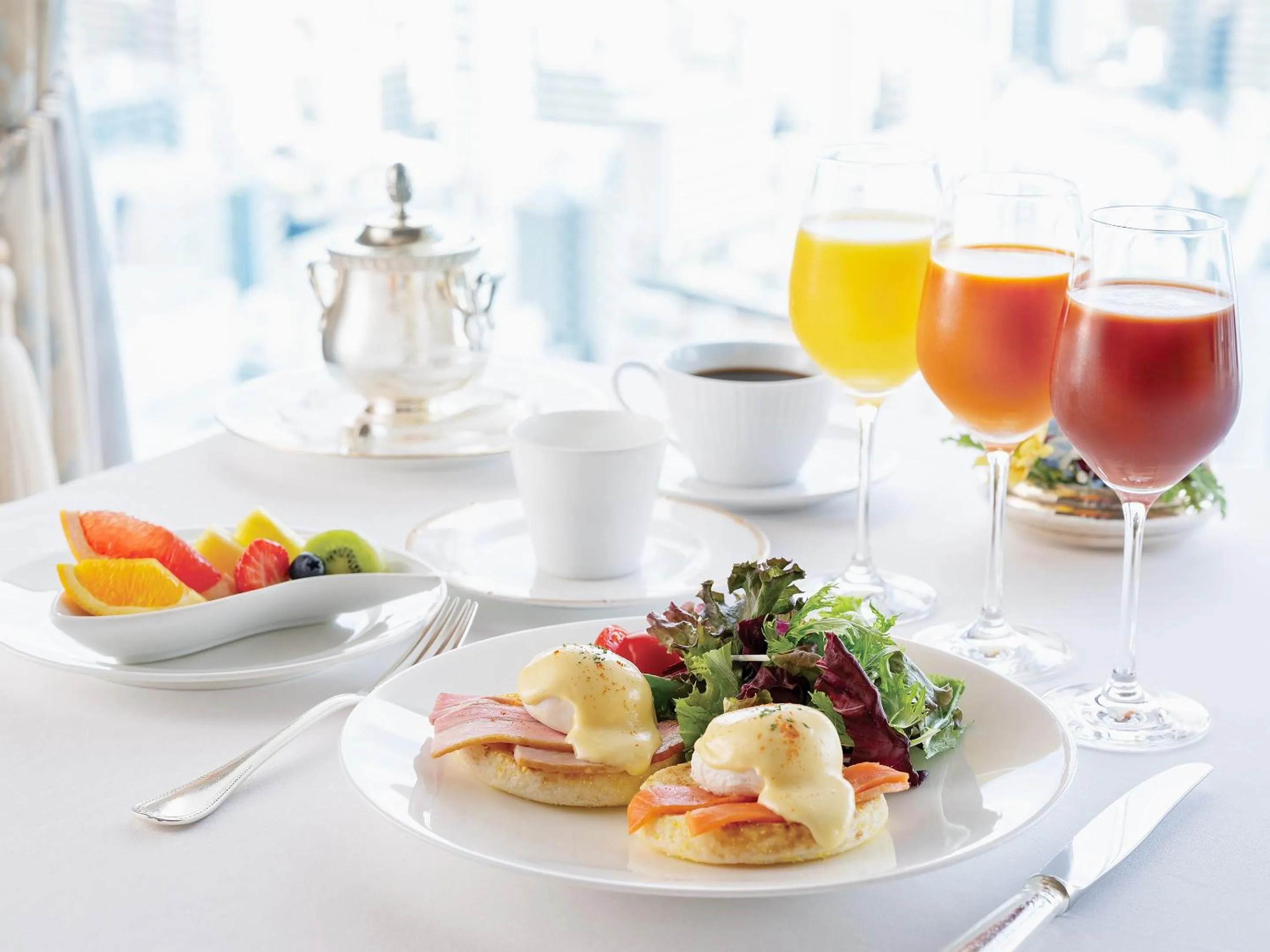 Breakfast in Hotel Hankyu International