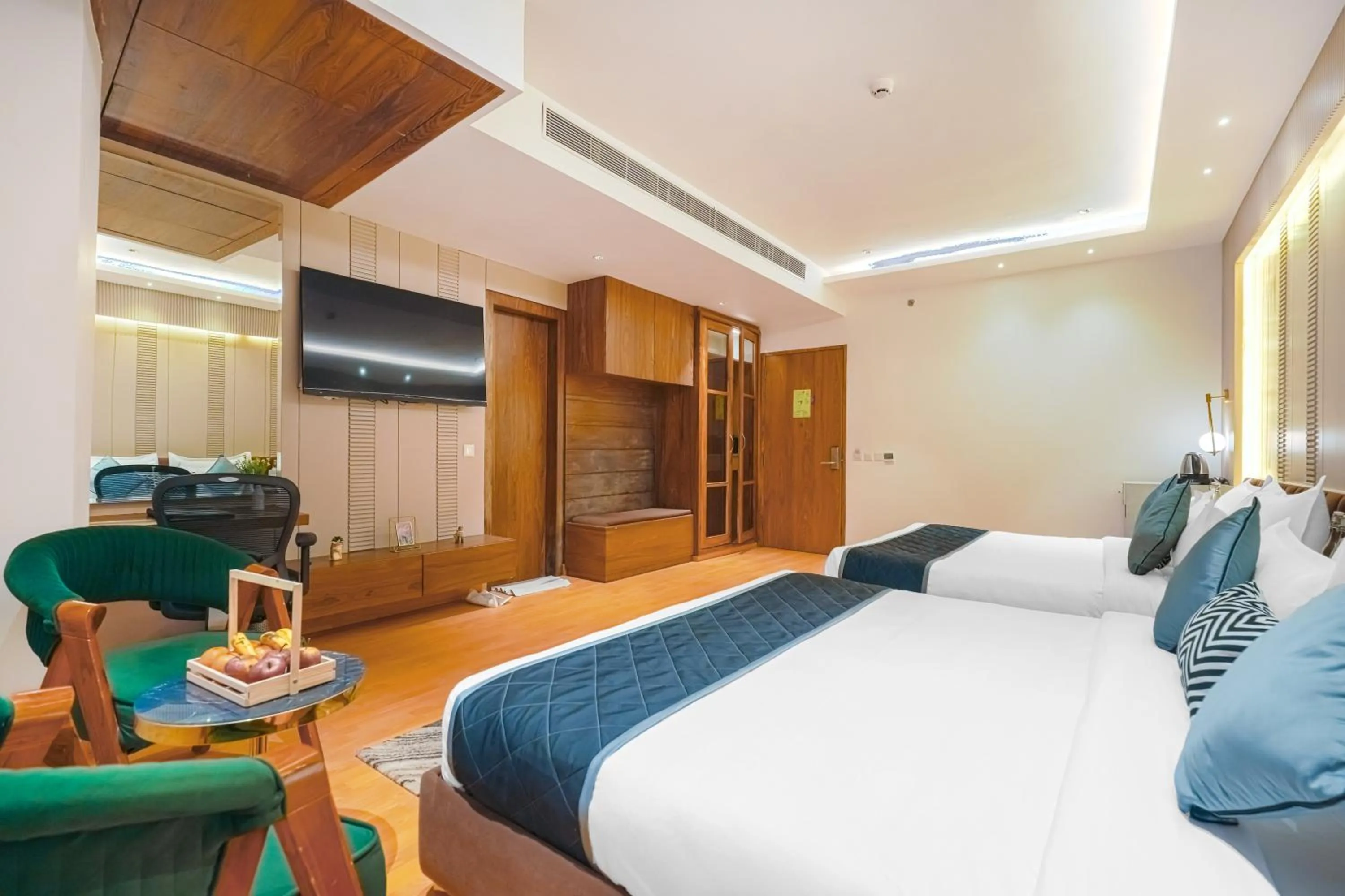 Bed in Quality Inn Elite Levelup Boutique