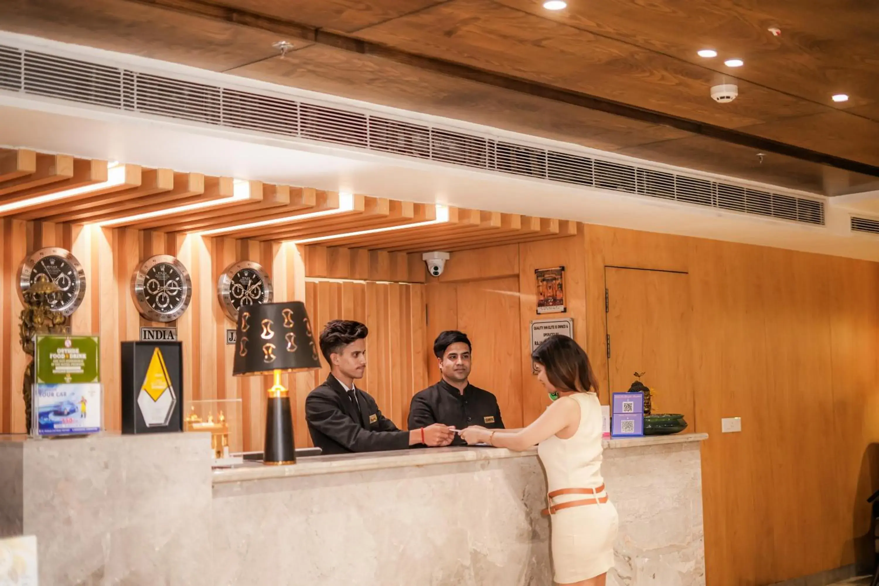 Lobby or reception in Quality Inn Elite Levelup Boutique Lobby or reception in Quality Inn Elite Levelup Boutique