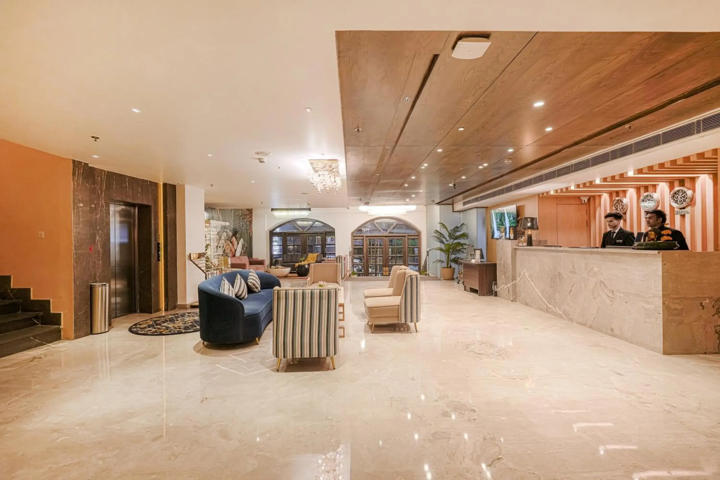 Lobby or reception in Quality Inn Elite Levelup Boutique Lobby or reception in Quality Inn Elite Levelup Boutique