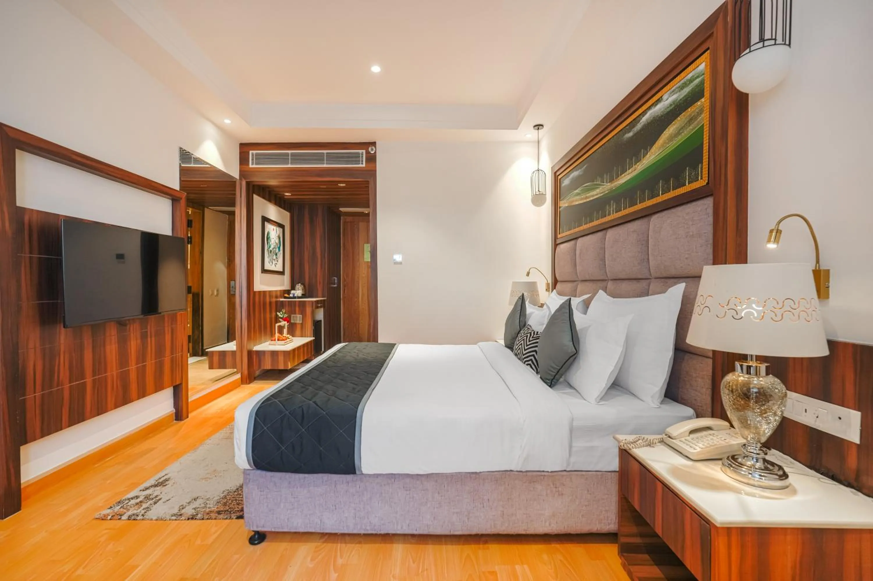 Bedroom in Quality Inn Elite Levelup Boutique