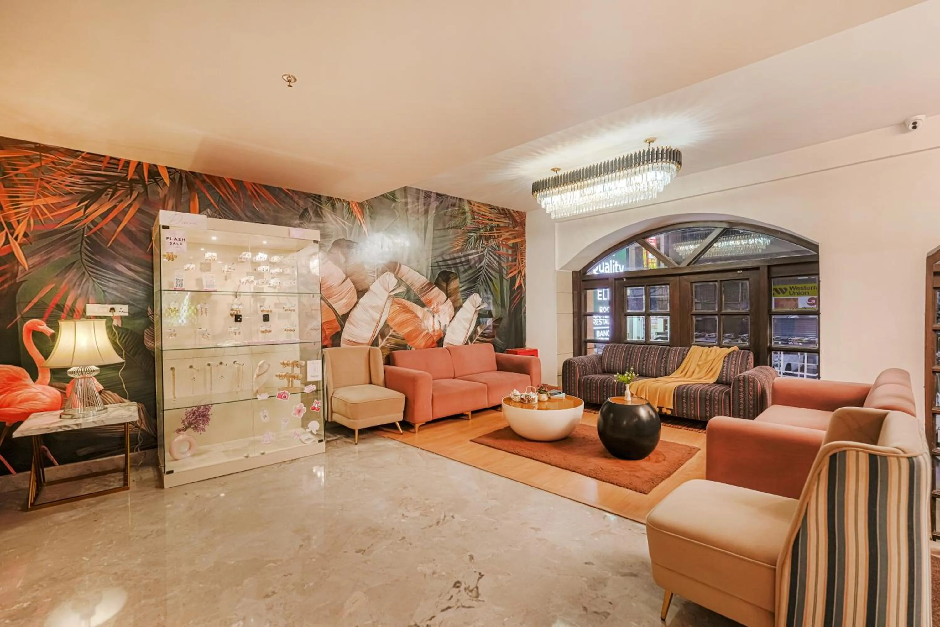 Lobby or reception in Quality Inn Elite Levelup Boutique