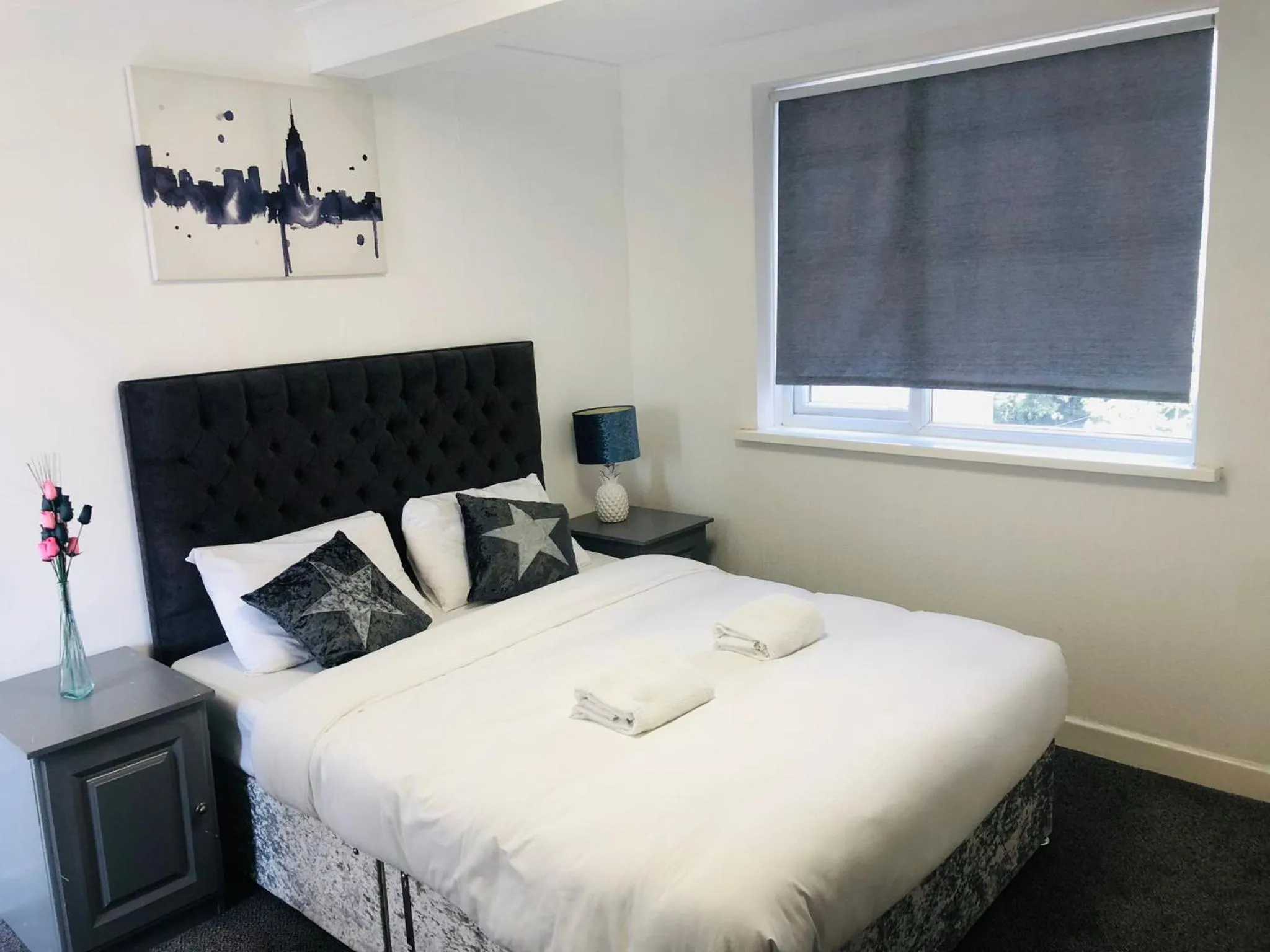 Bedroom in Star Hotel, South Leicester