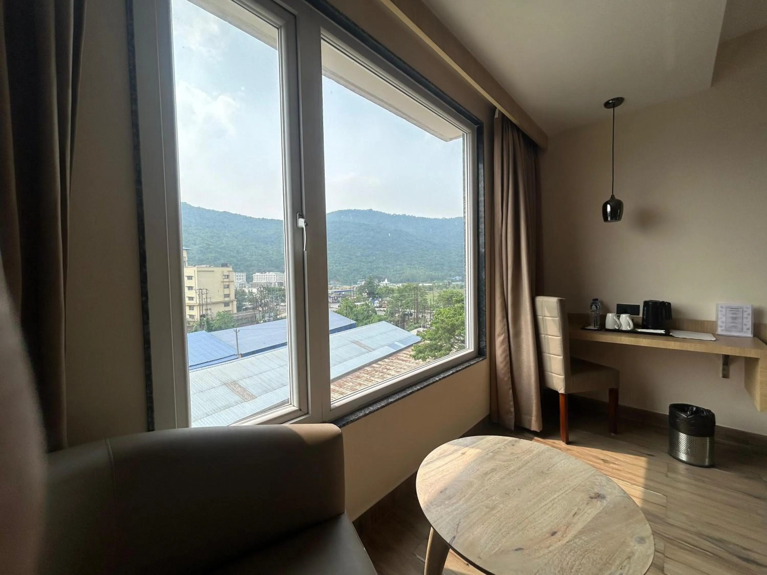 Mountain view in Sachika Hotels, Guwahati