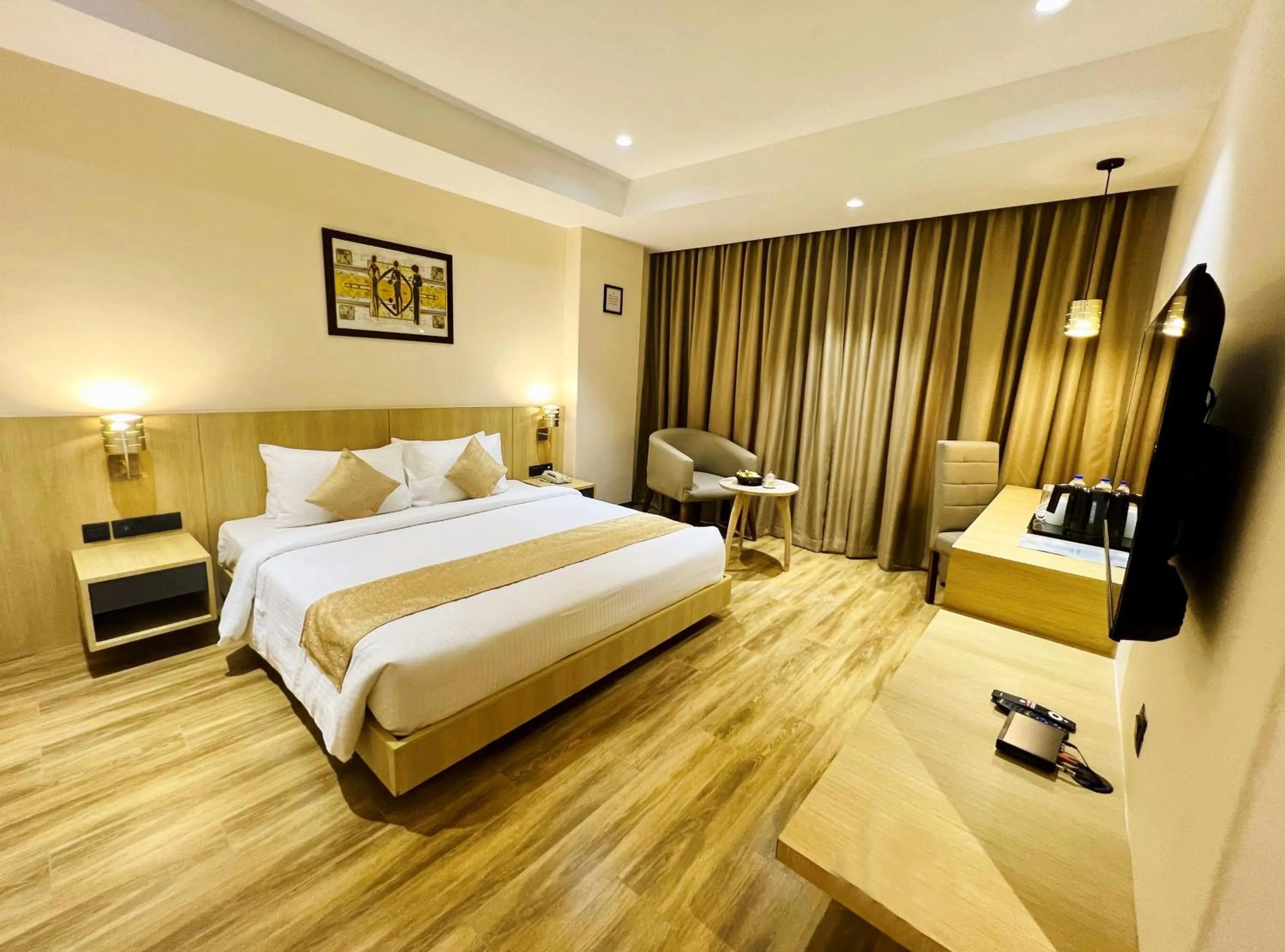 Bed in Sachika Hotels, Guwahati