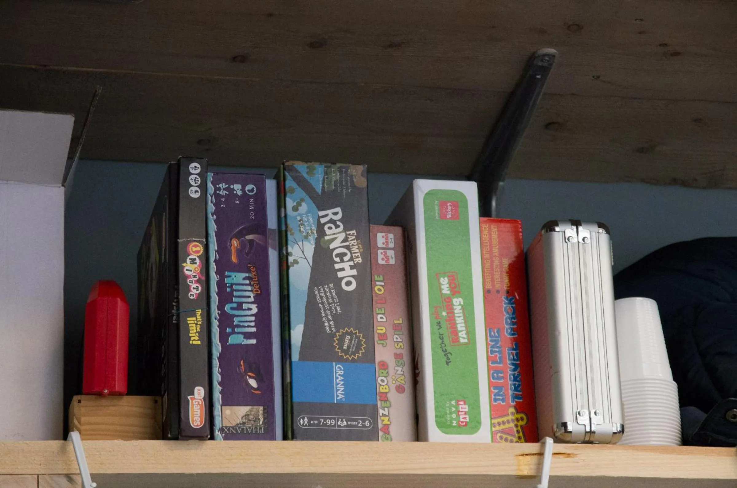 Game Room in Hostel Cosmos Amsterdam