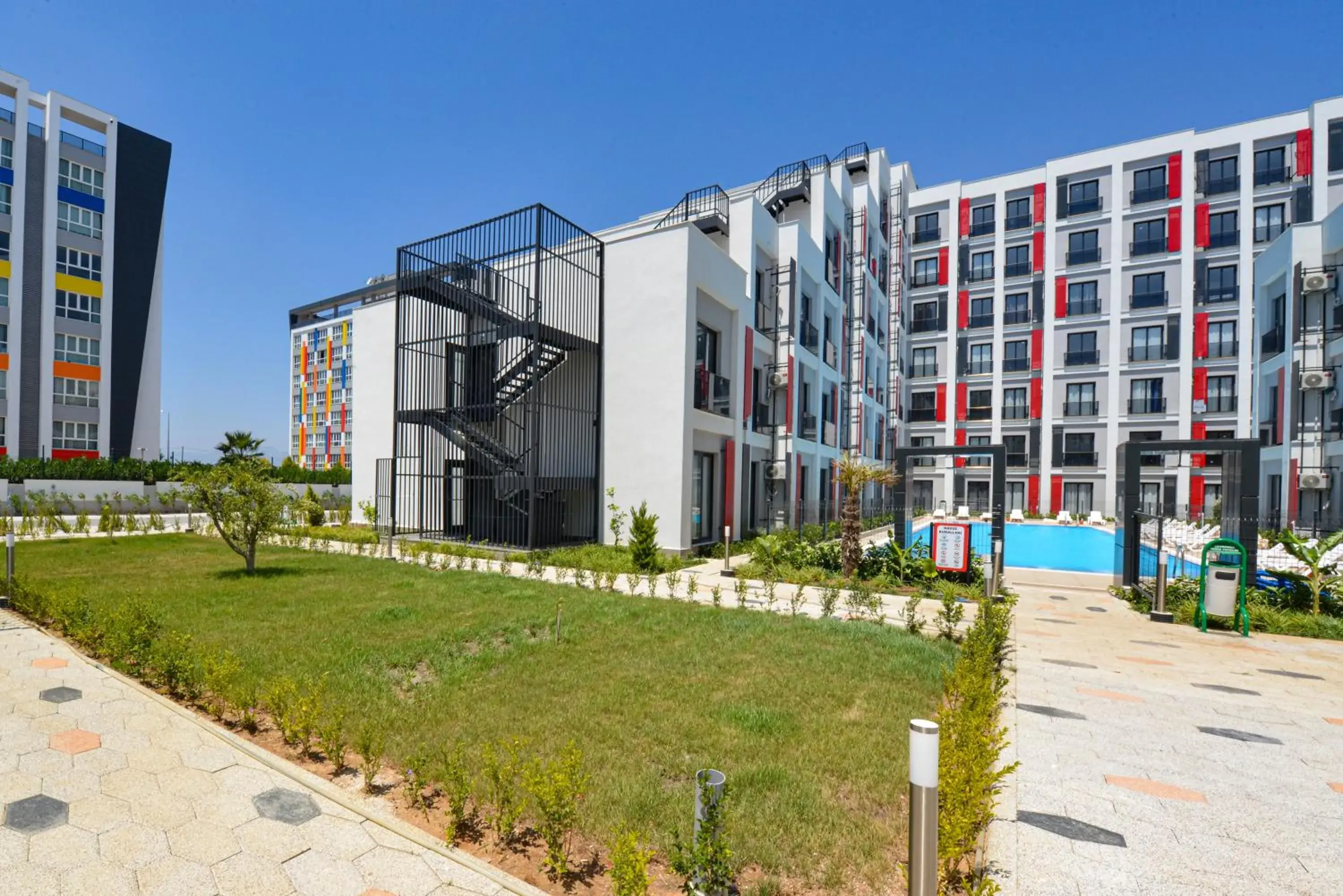 Garden view in C Suites Antalia Airport Garden view in C Suites Antalia Airport