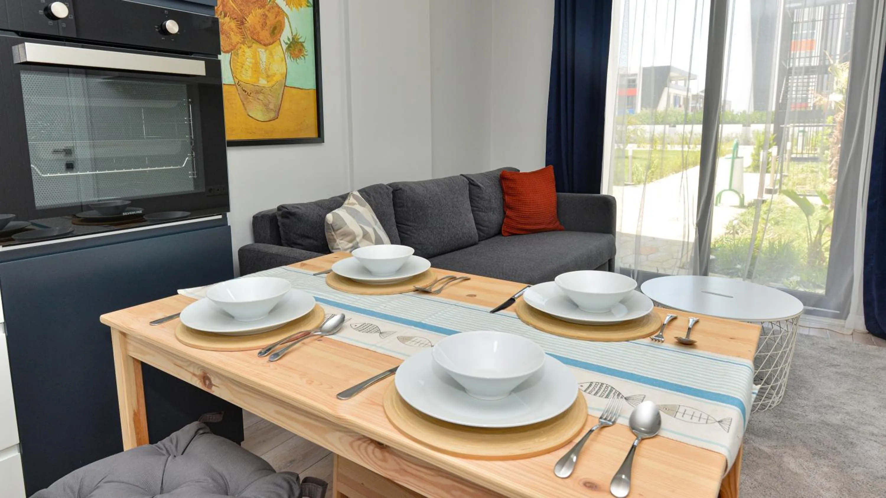 Kitchen or kitchenette in C Suites Antalia Airport