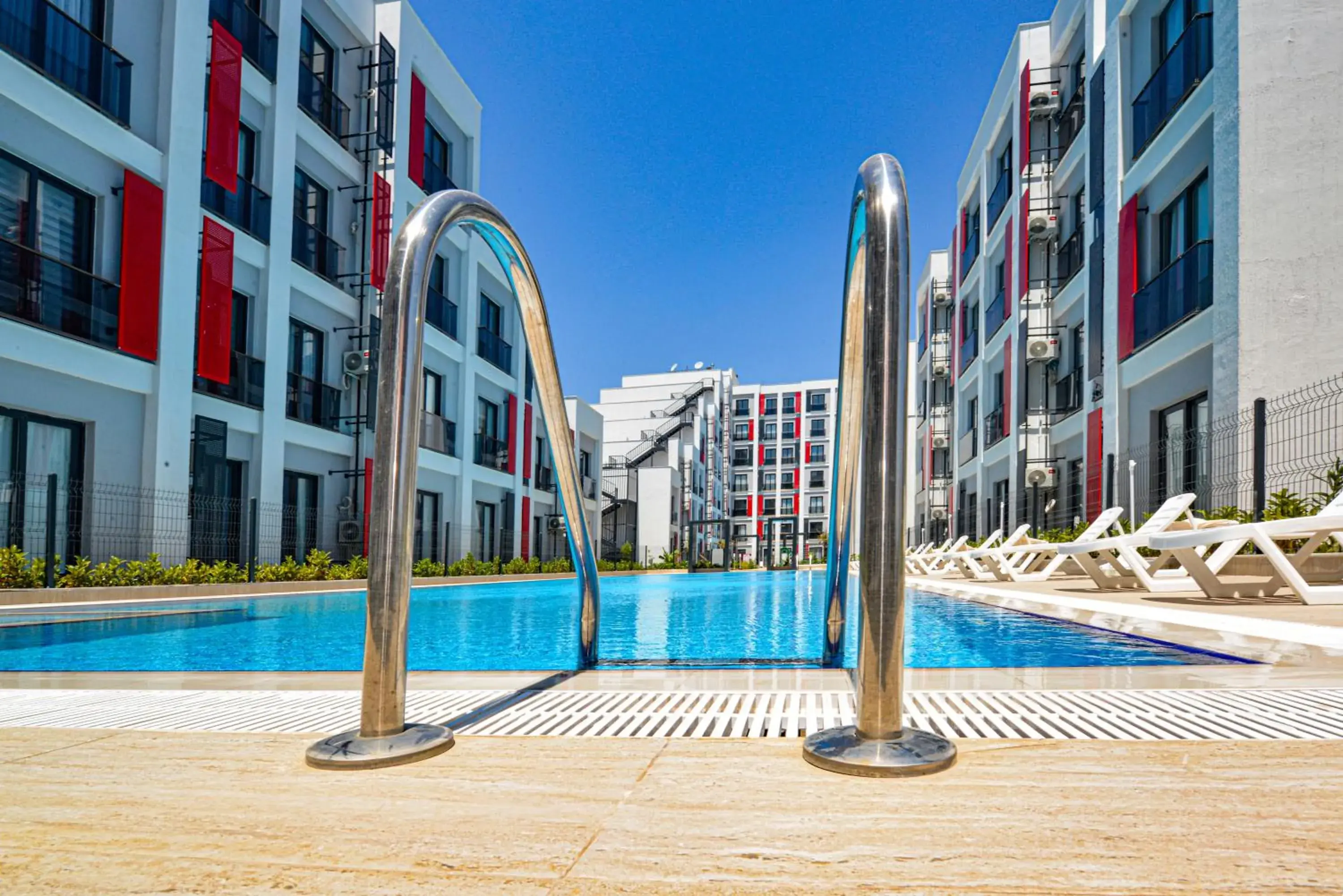 Pool view in C Suites Antalia Airport Pool view in C Suites Antalia Airport