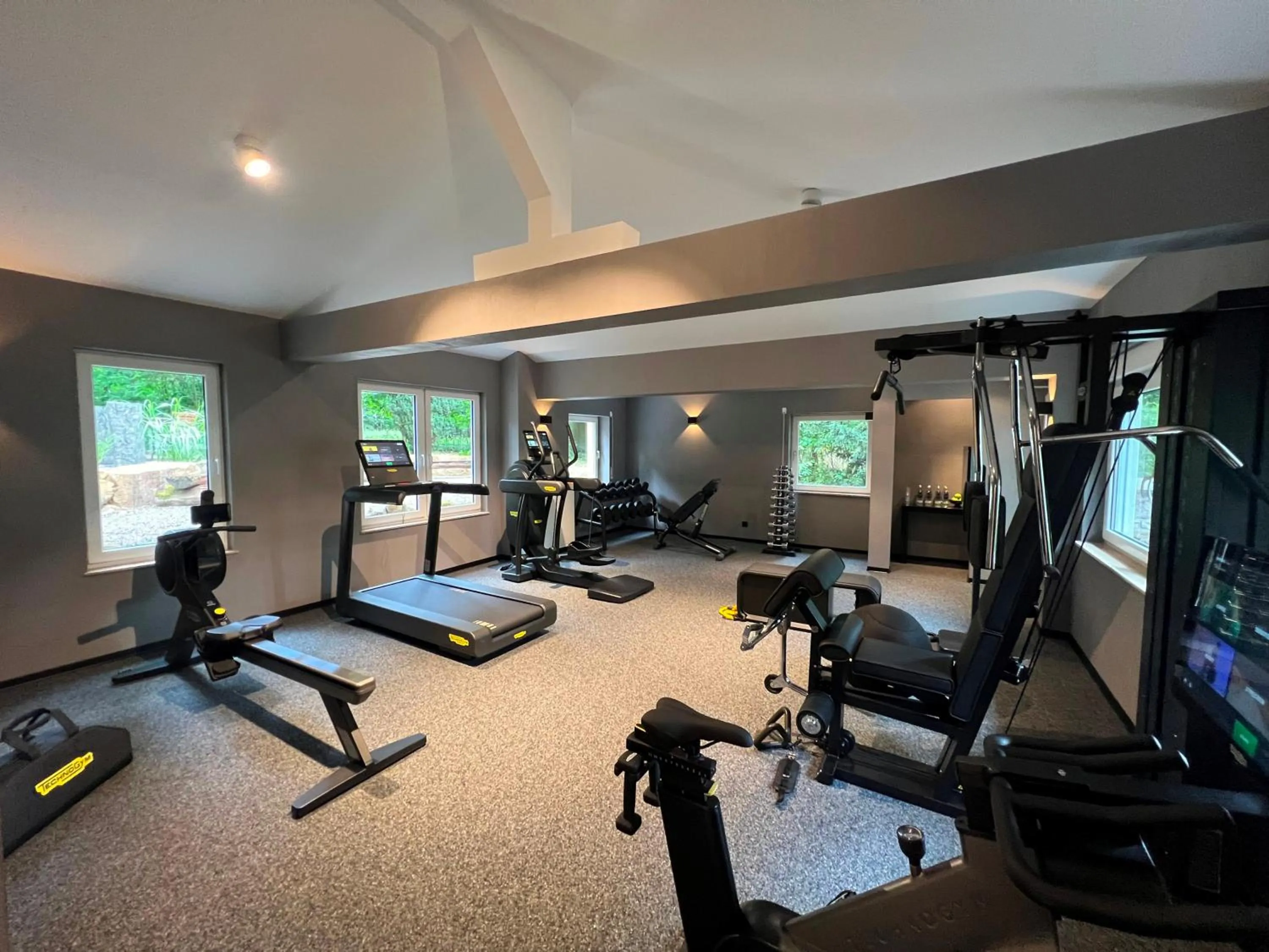 Fitness centre/facilities in Relais & Châteaux Hotel Burg Schwarzenstein