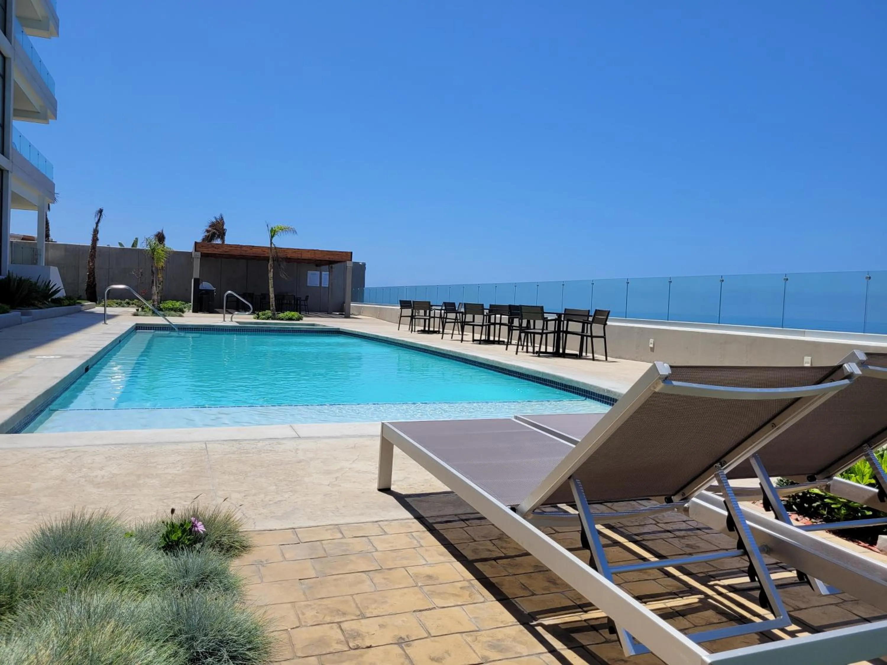 Pool view in Seafront Condo Pool and Jacuzzi