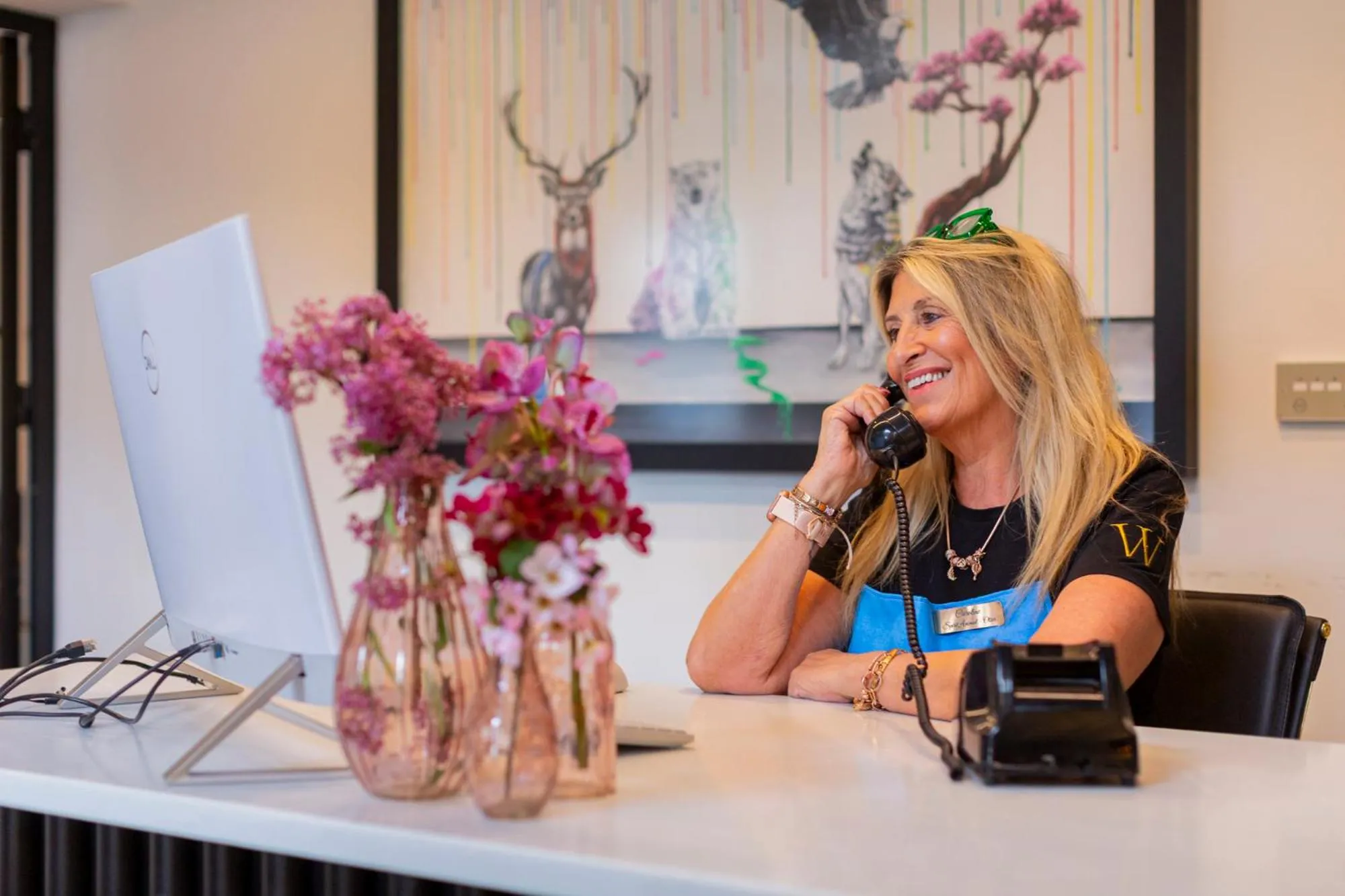 Lobby or reception in Wainstones Hotel