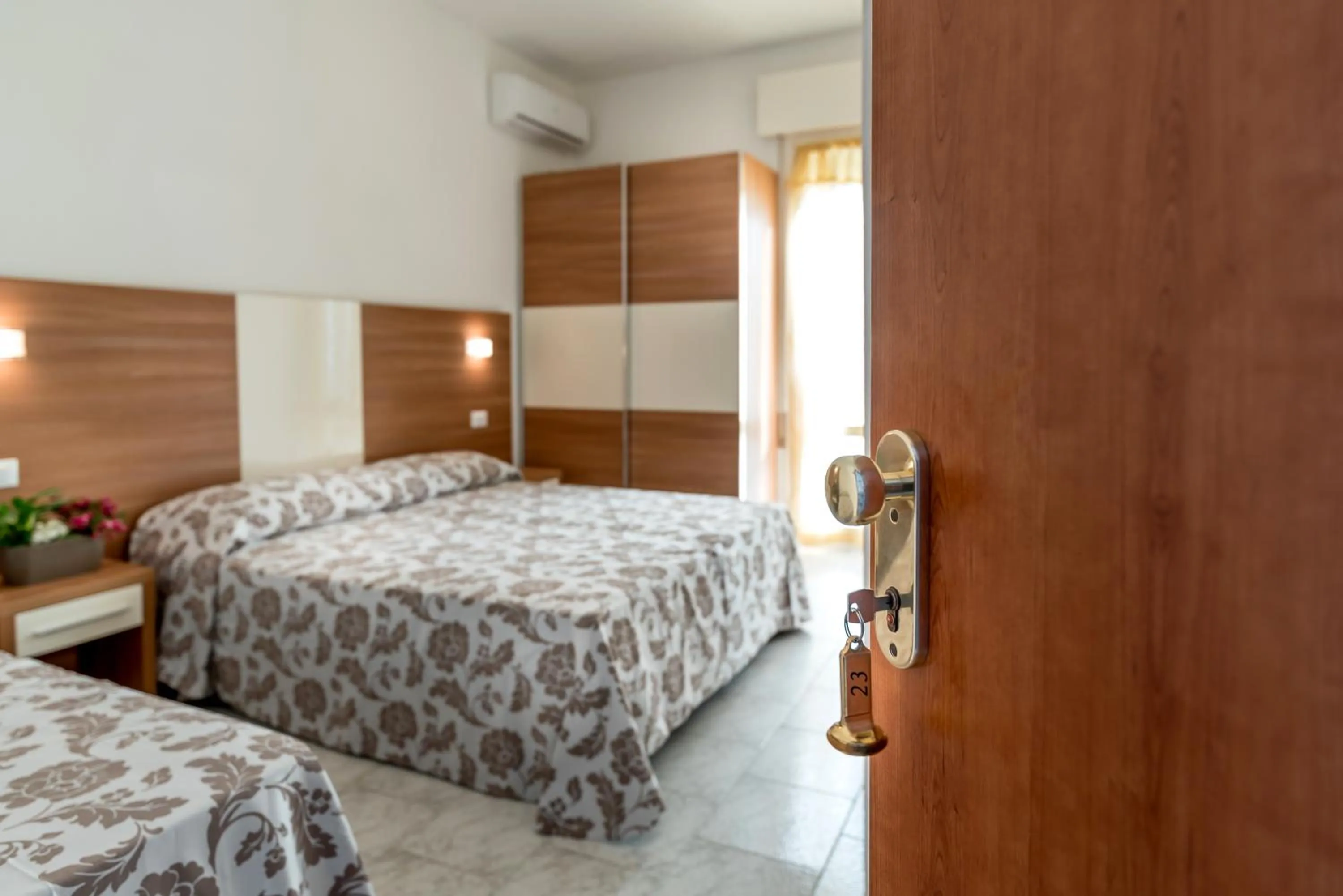 Bed in Hotel Vallechiara