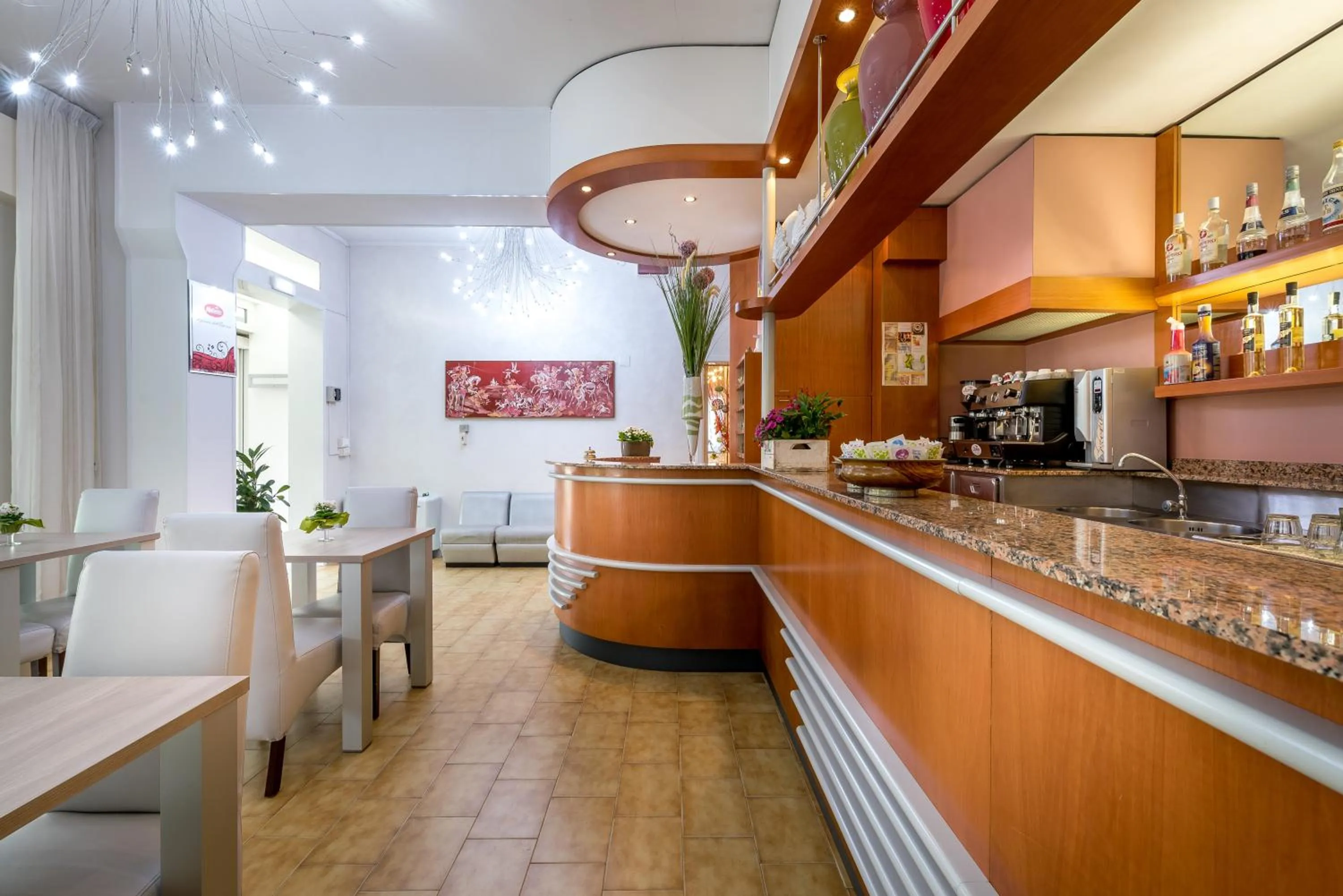 Lobby or reception, Restaurant/Places to Eat in Hotel Vallechiara
