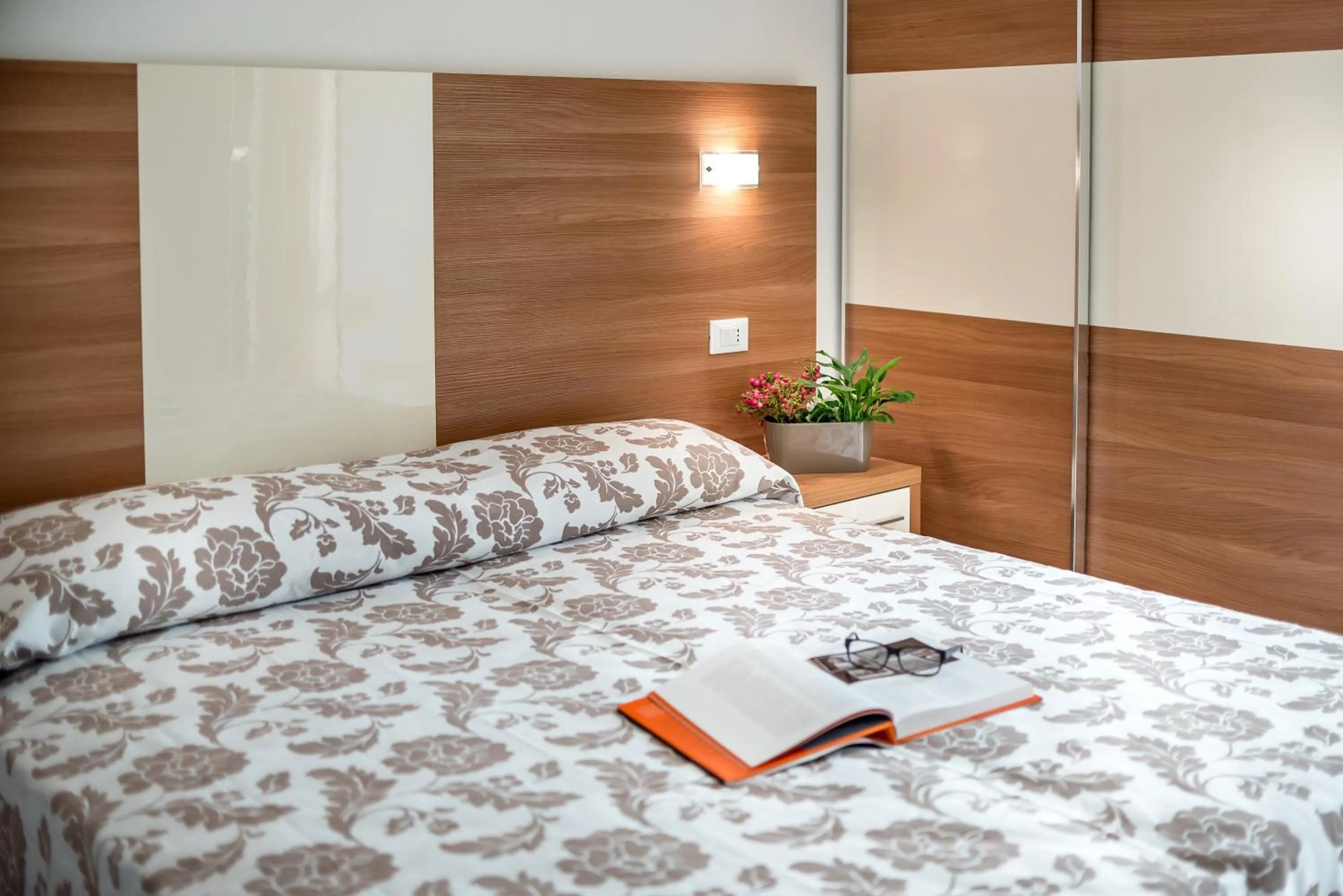 Bed in Hotel Vallechiara