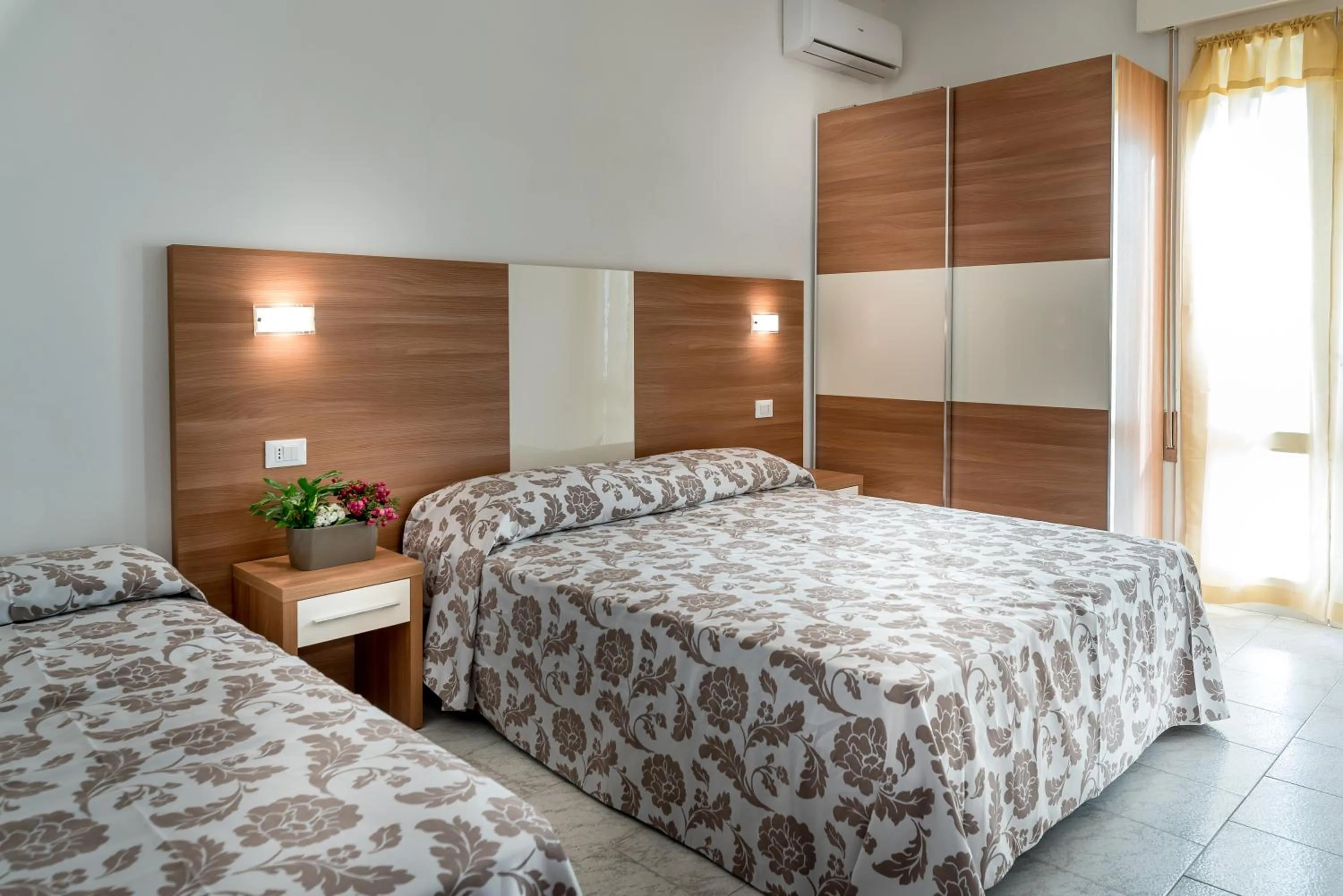 Bed in Hotel Vallechiara