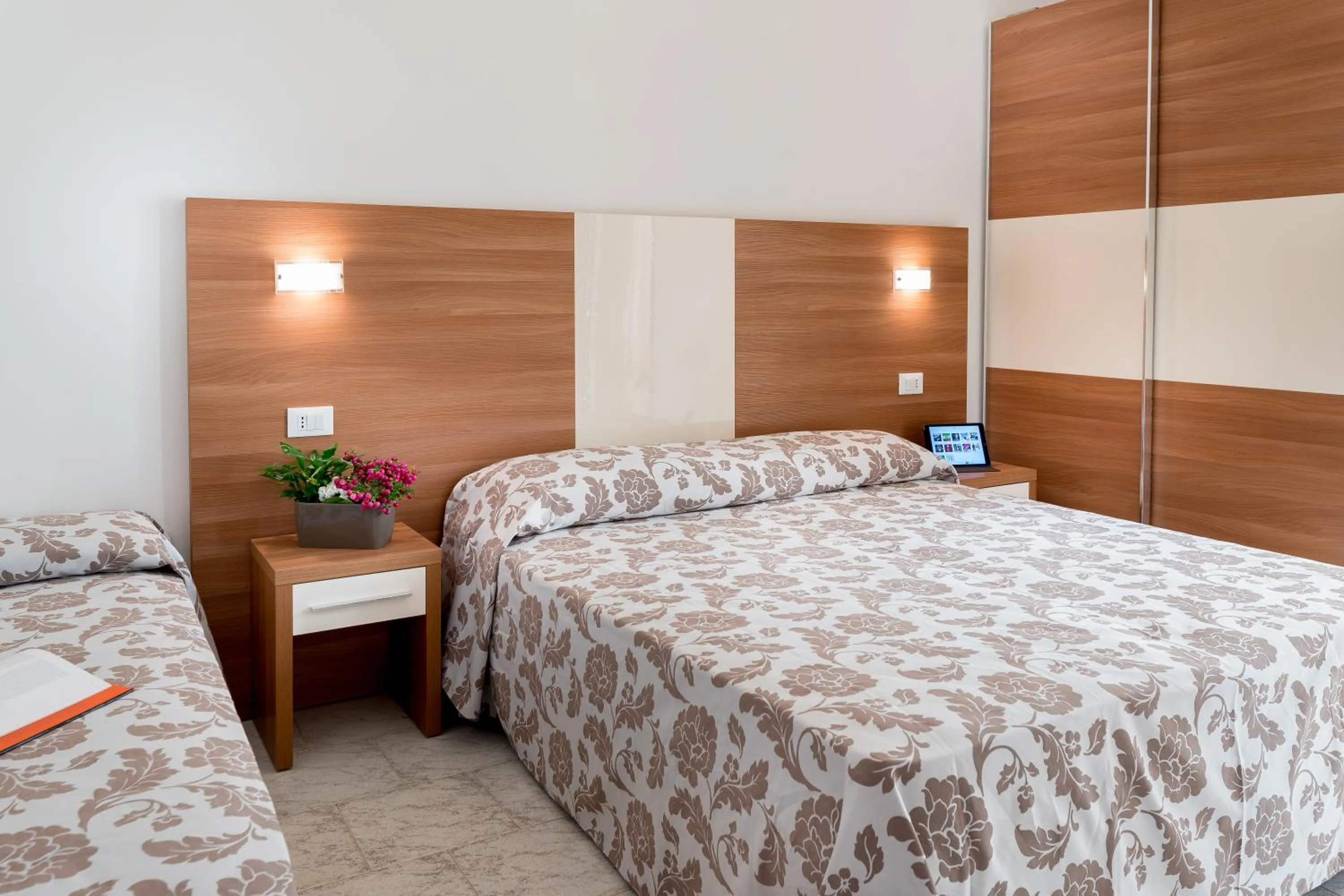 Bed in Hotel Vallechiara