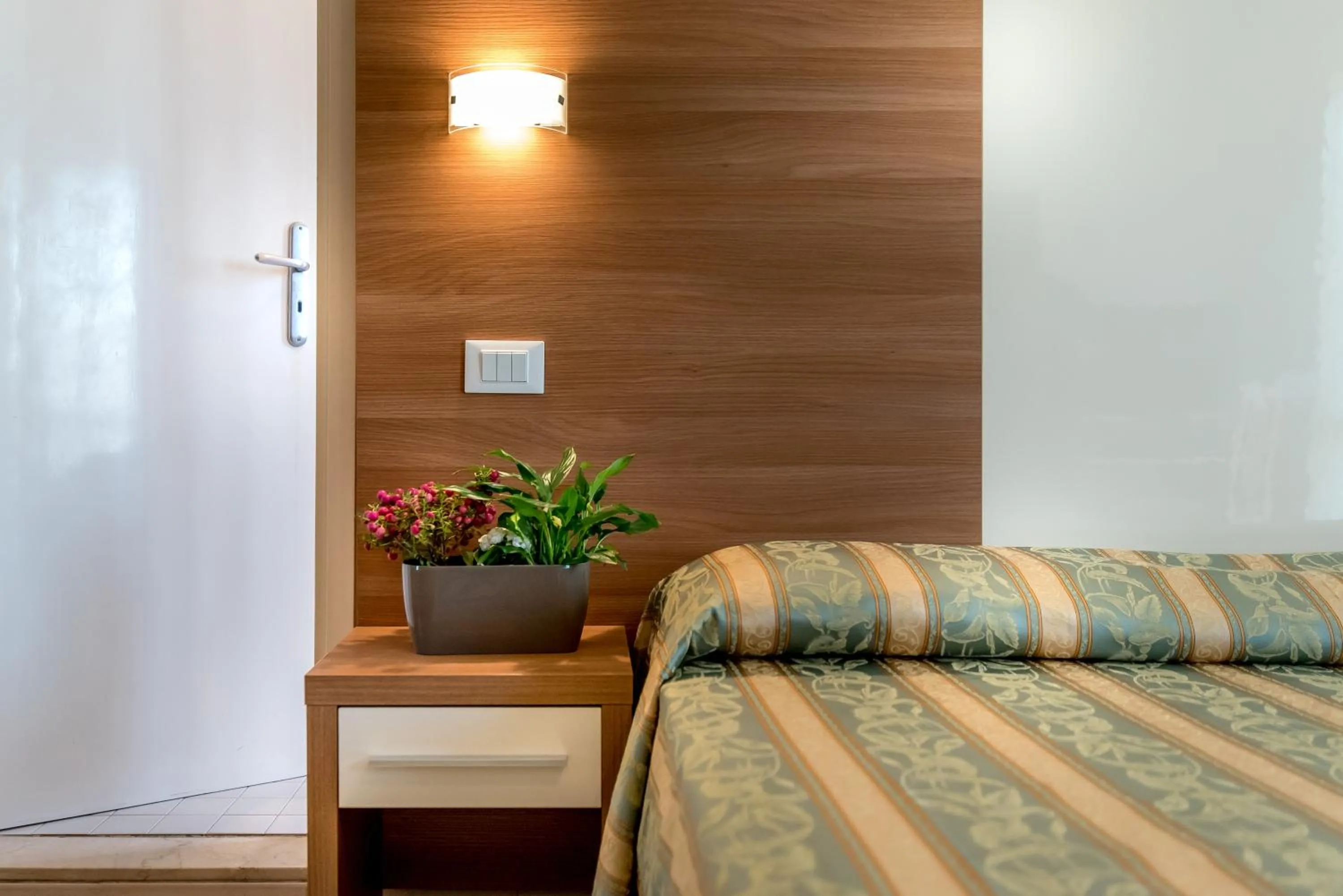 Bed, Seating Area in Hotel Vallechiara