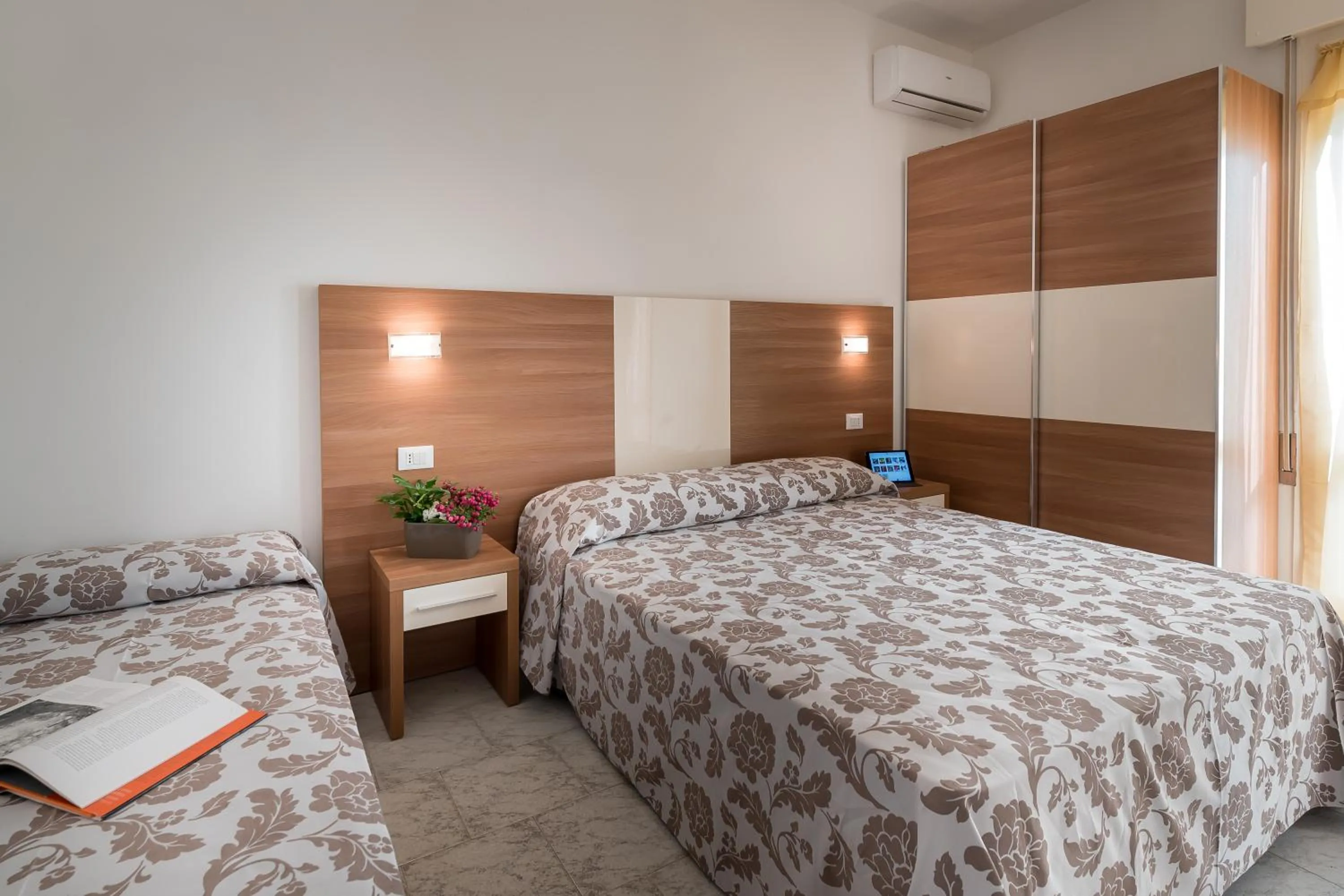 Bed in Hotel Vallechiara