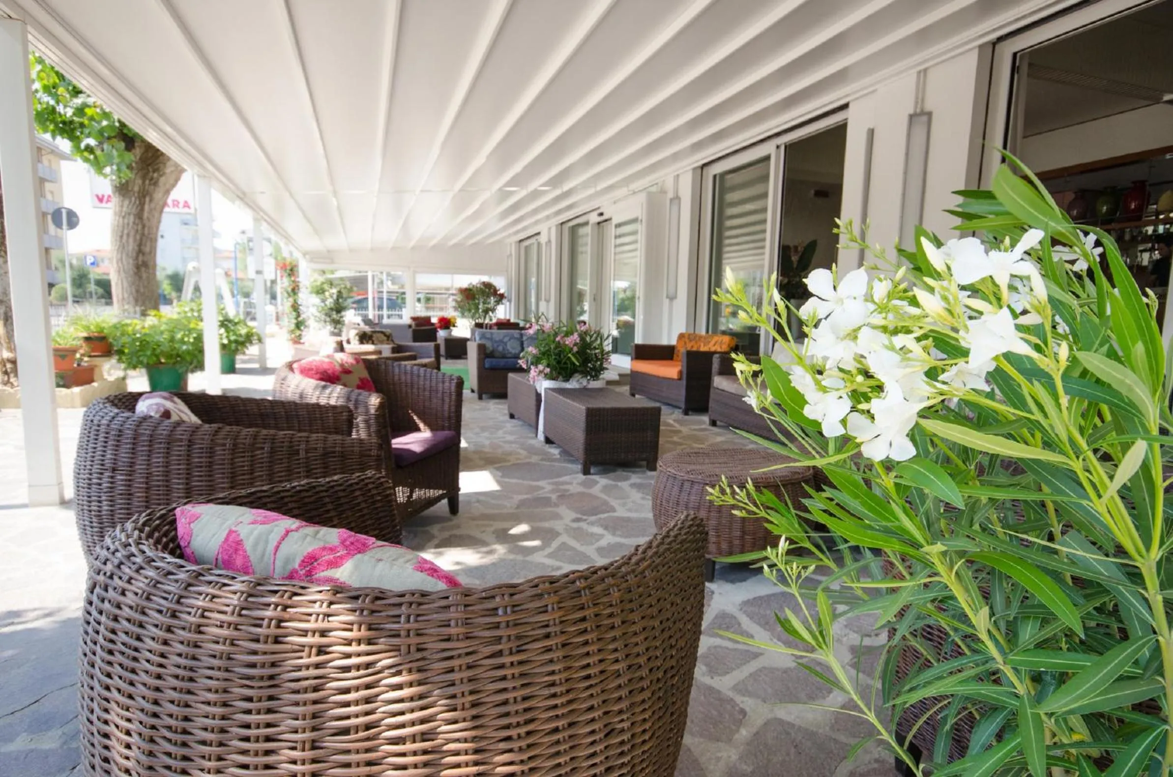 Garden in Hotel Vallechiara