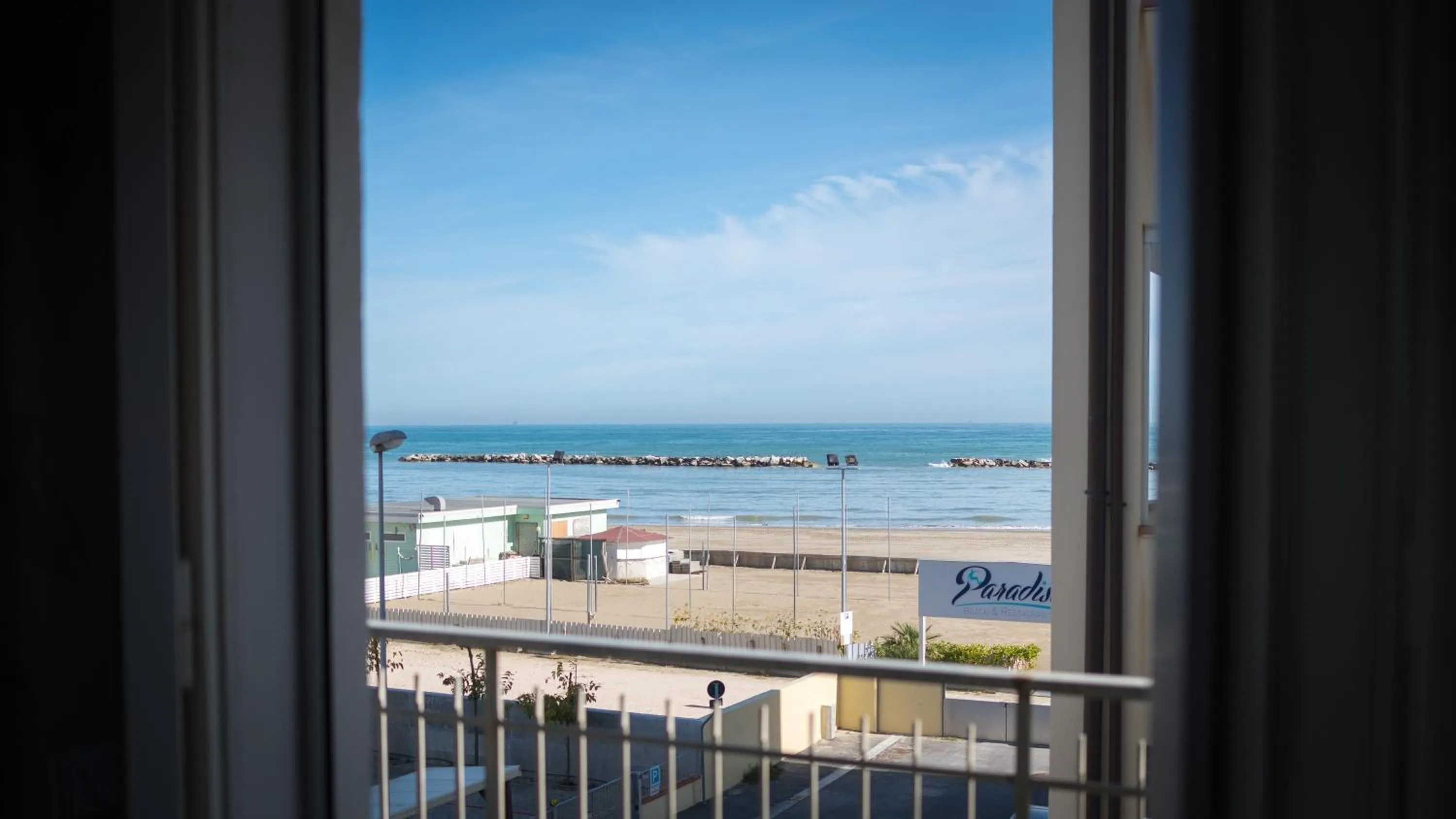 Balcony/Terrace, Sea View in Hotel Vallechiara