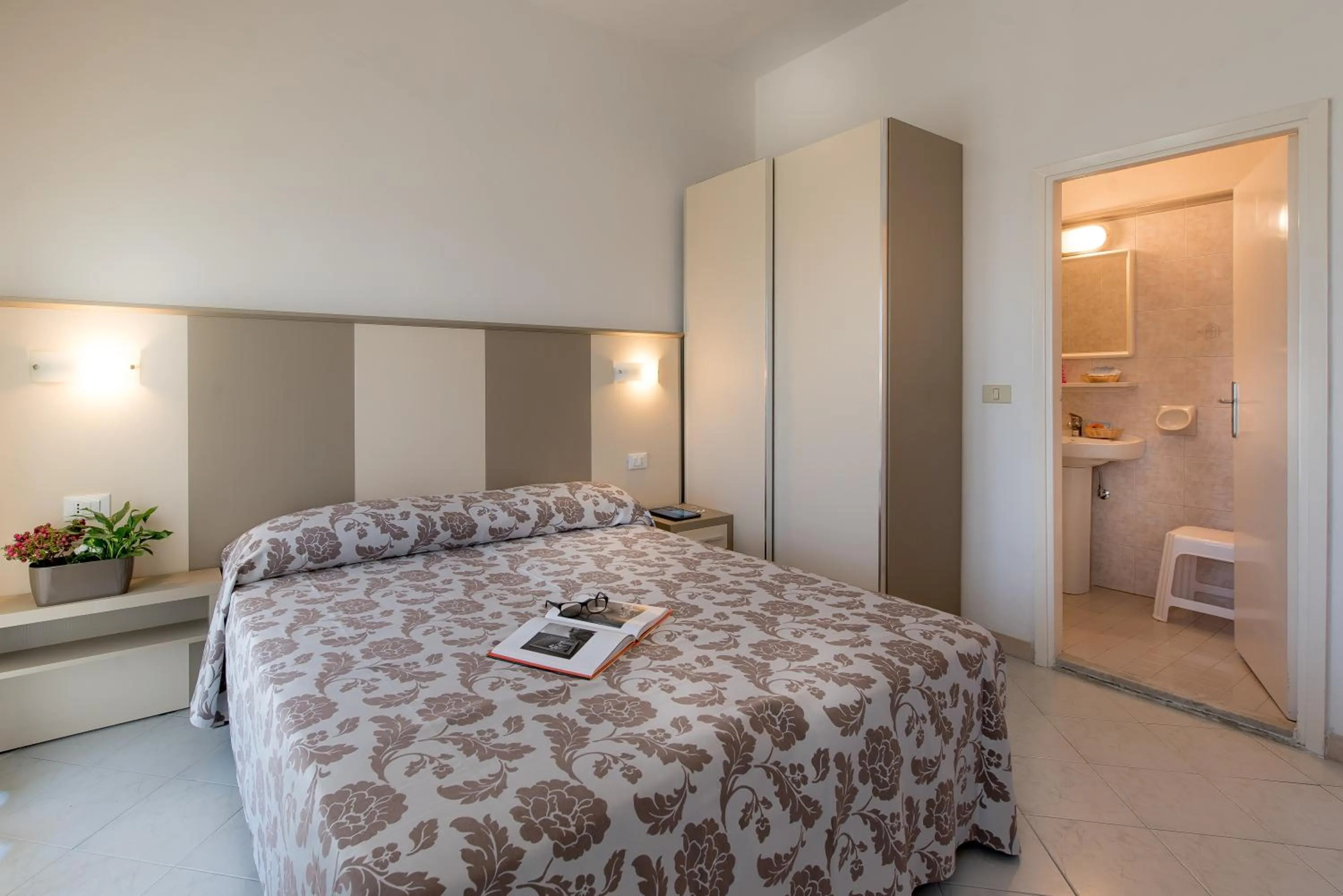 Bed in Hotel Vallechiara