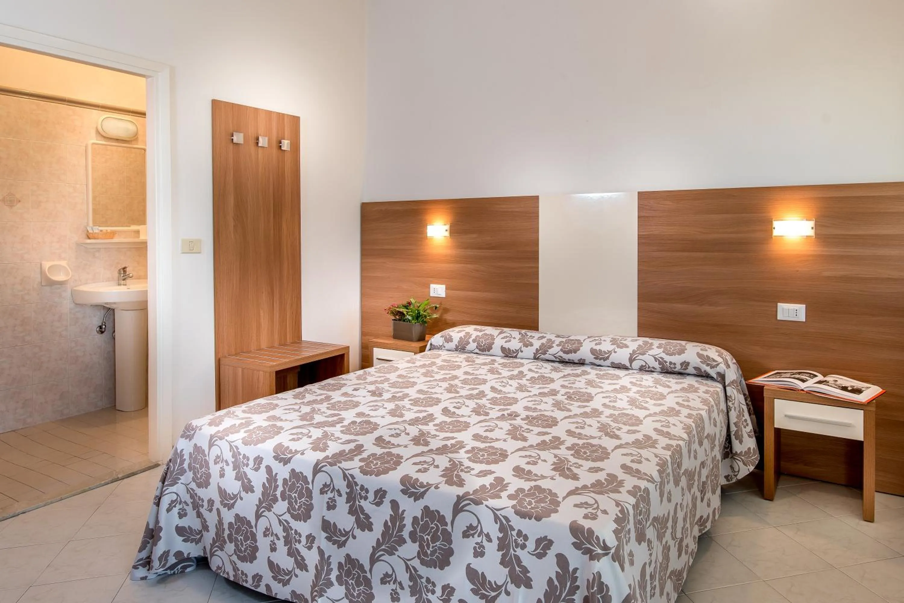 Bed in Hotel Vallechiara