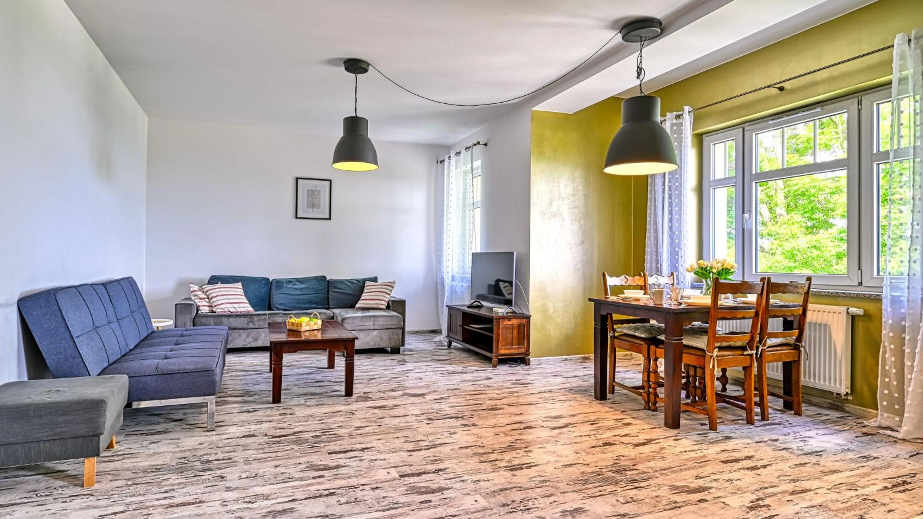 Living room in Karpacz Sucha, Sun & Snow